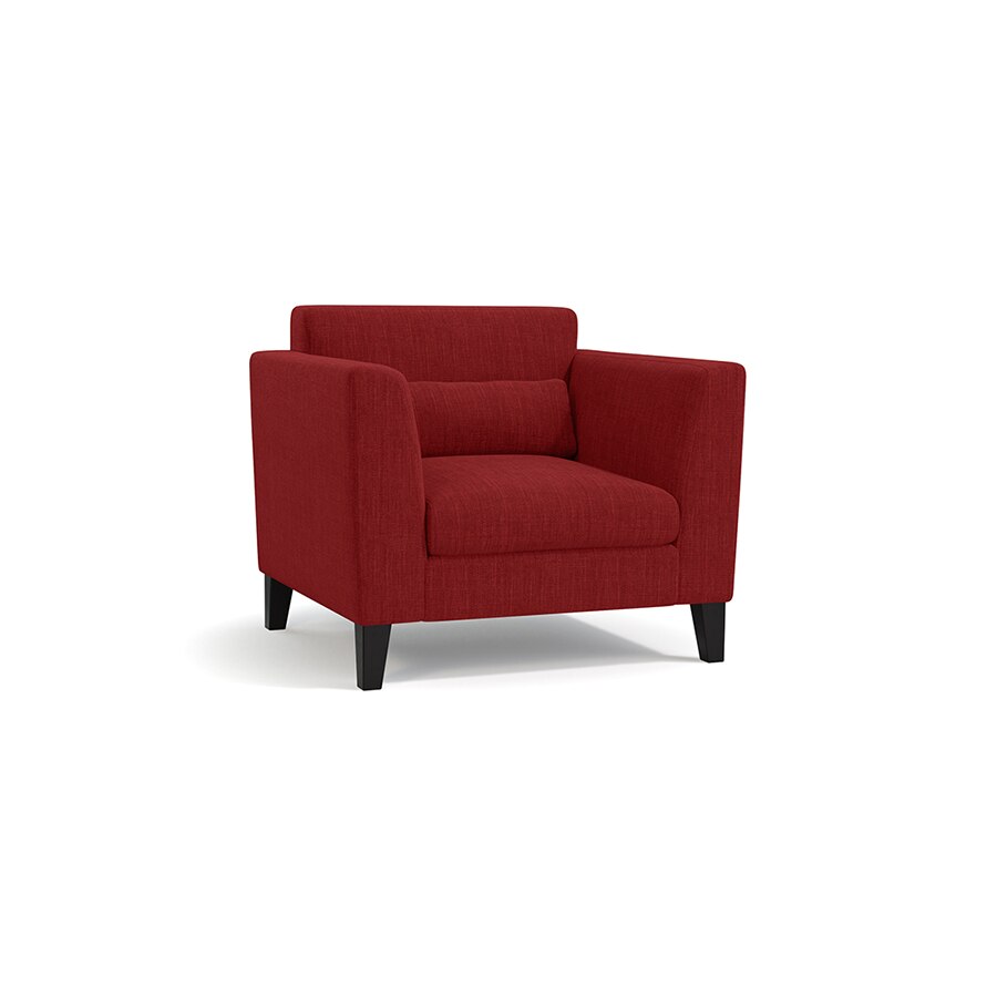 Lewis Sofa Set (Colour : Salsa Red, Cushion : Hard, Seater : 3+2+1)