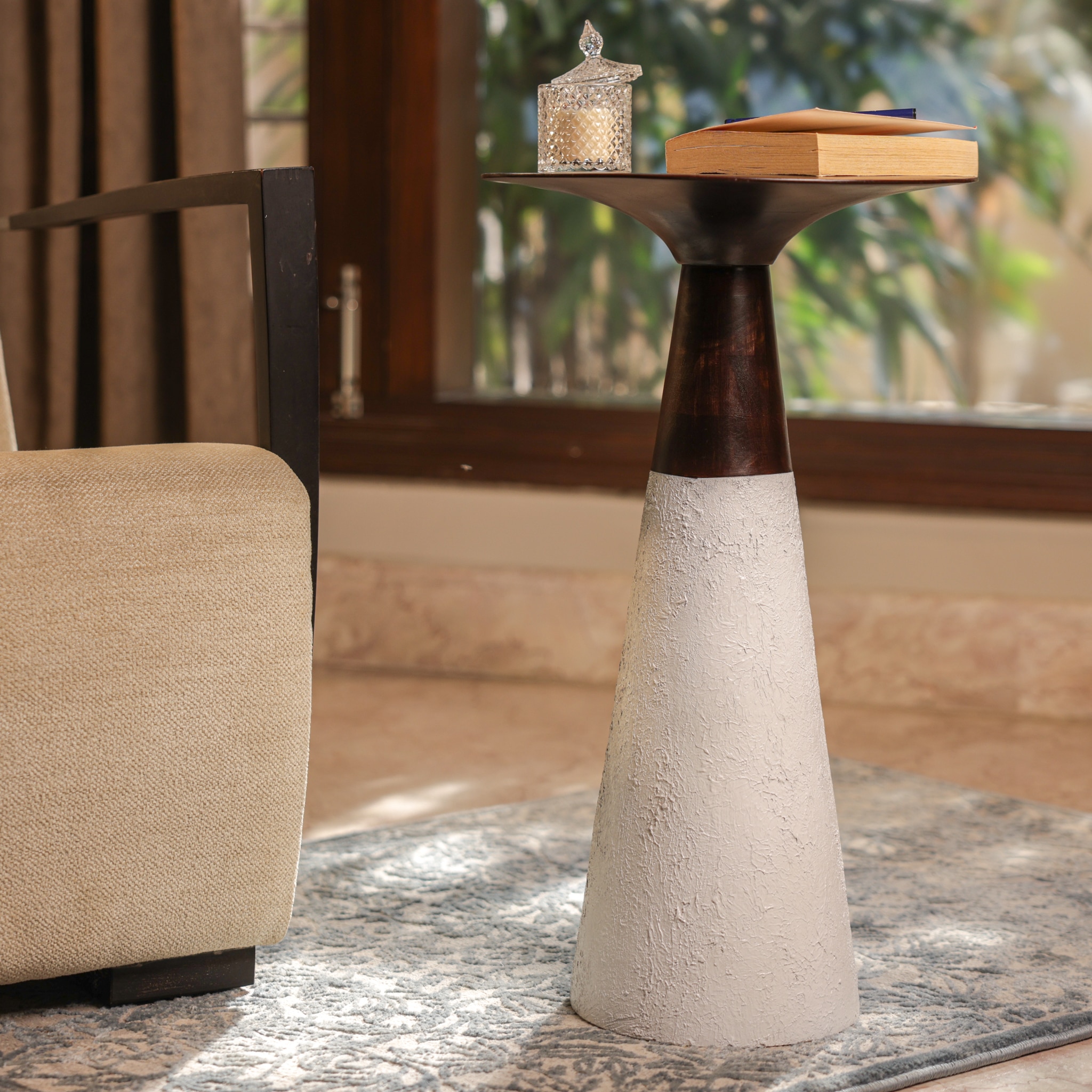 Ireka Homes Nova Wooden End Table - Ireka Homes