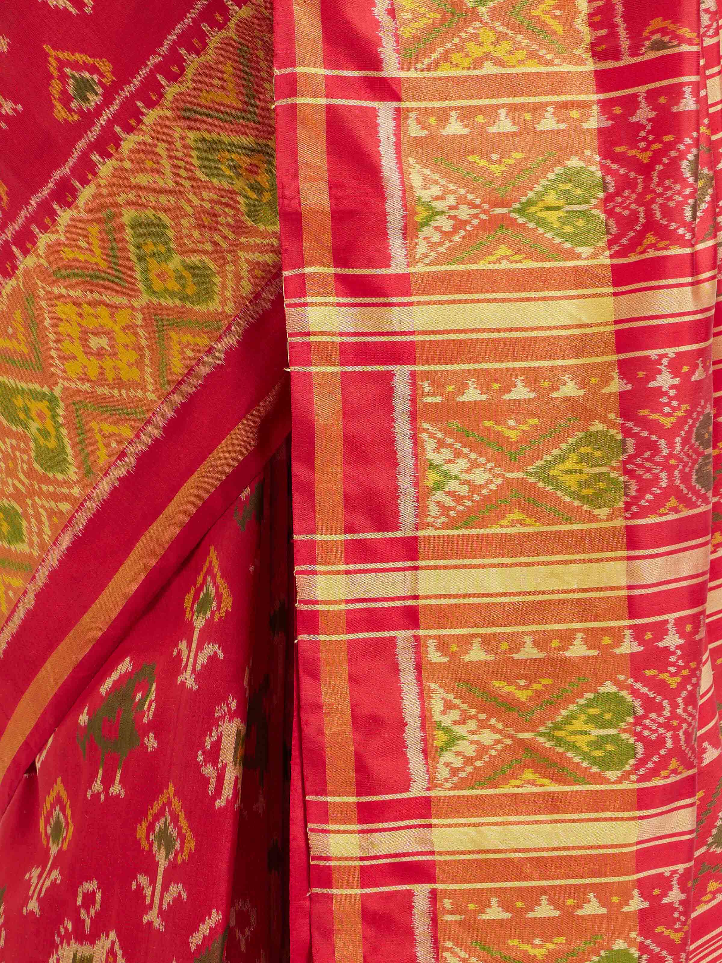 Rajkot Patola Ikat Saree