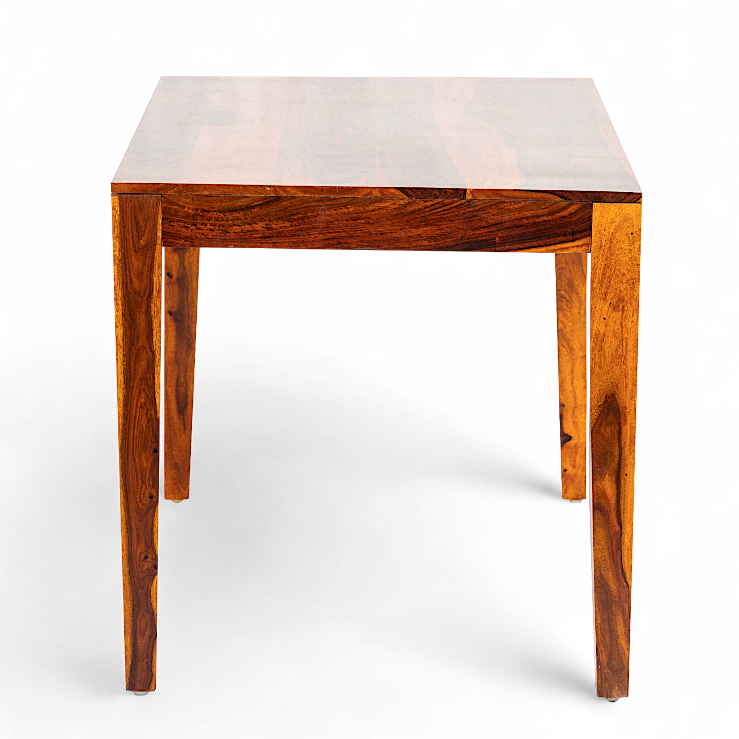 Oakmont Sheesham Wood 4 Seater Dining Table In Pine Finish