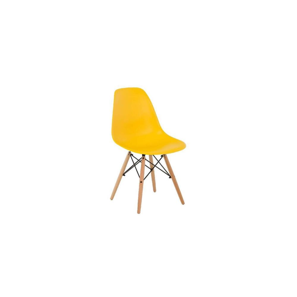 Happiness is Complimentary  Dining Chair-yellow