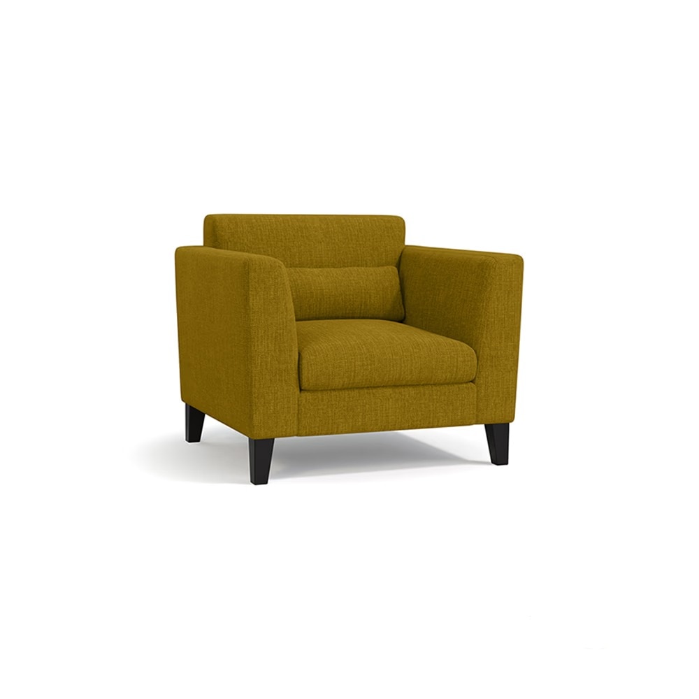 Lewis Sofa (Colour : Olive Green, Cushion : Soft, Seater : 3+1+1)