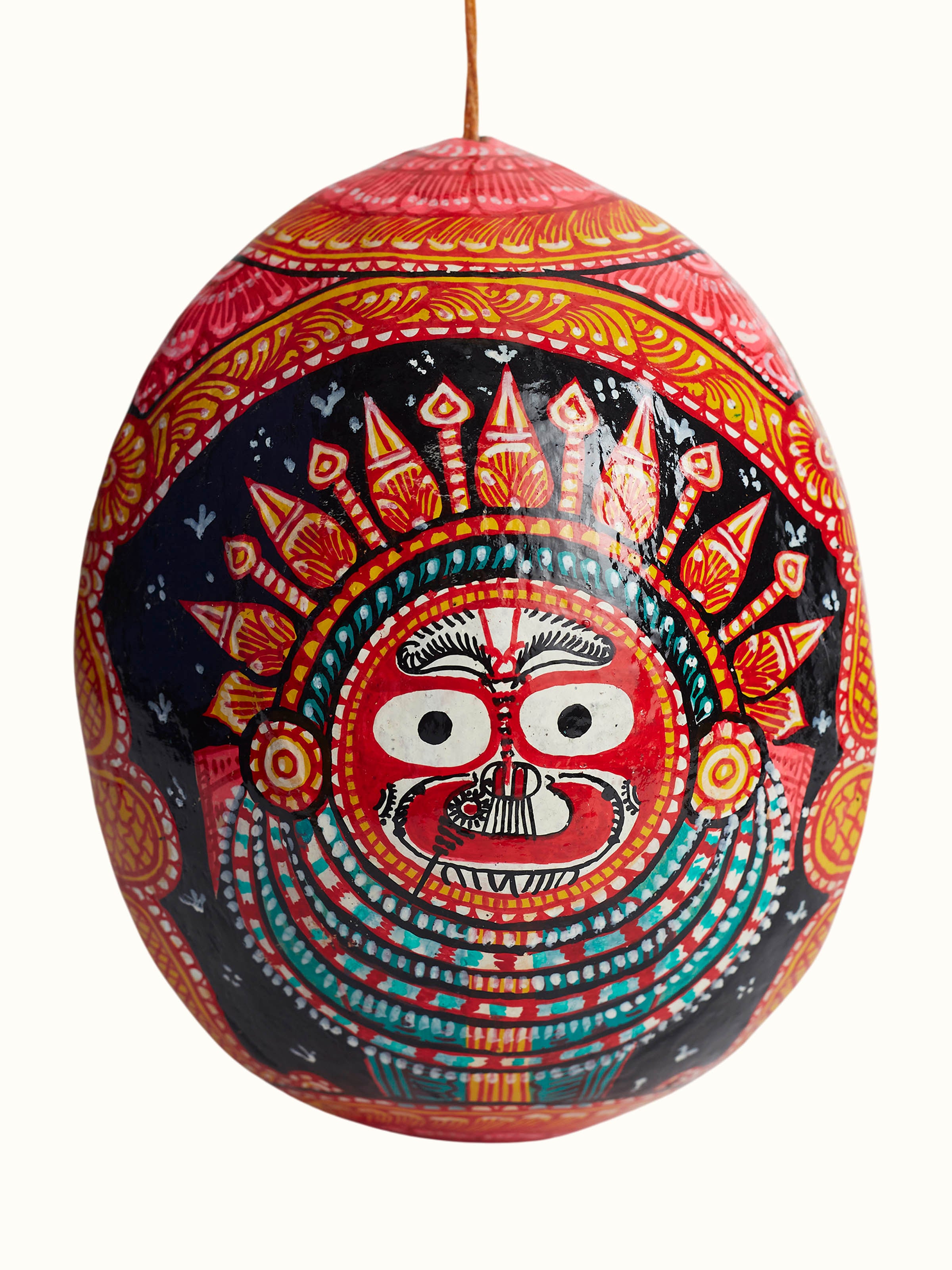 Pattachitra Coconut Wall Hanging