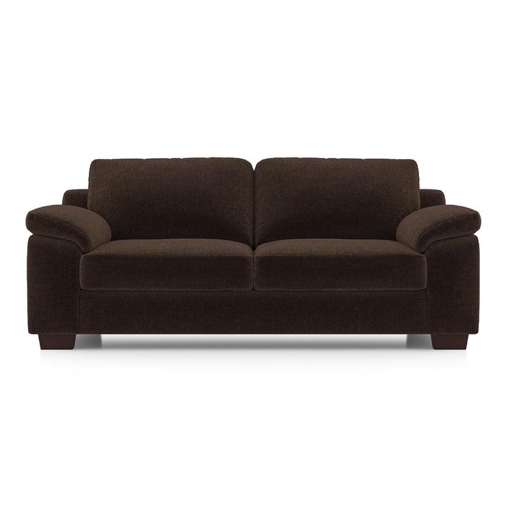 Esquel Premium 3 Seater Fabric Sofa in Dark Earth Colour