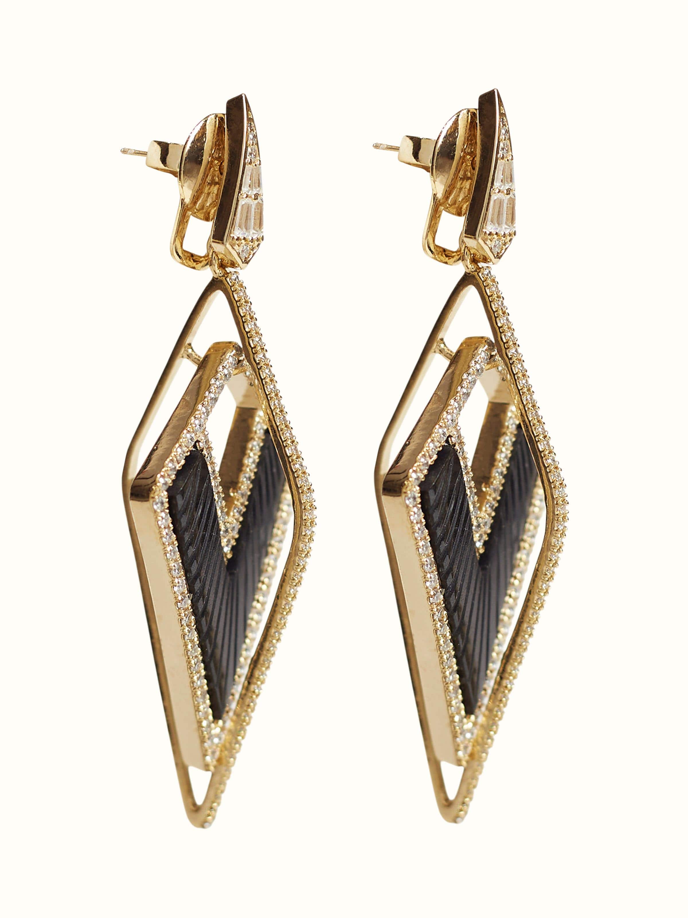 Silver Smithing Drop Earrings