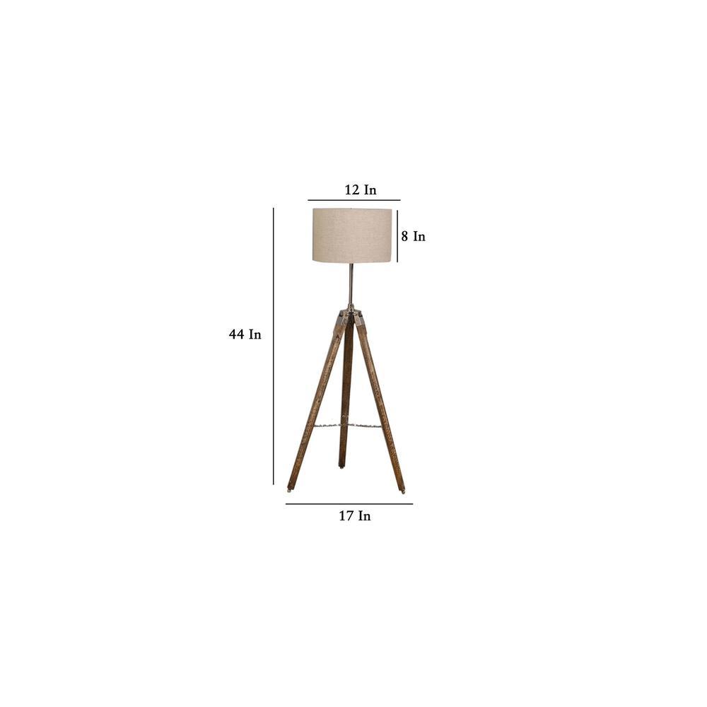 Kensley Solid Wood Floor Lamp