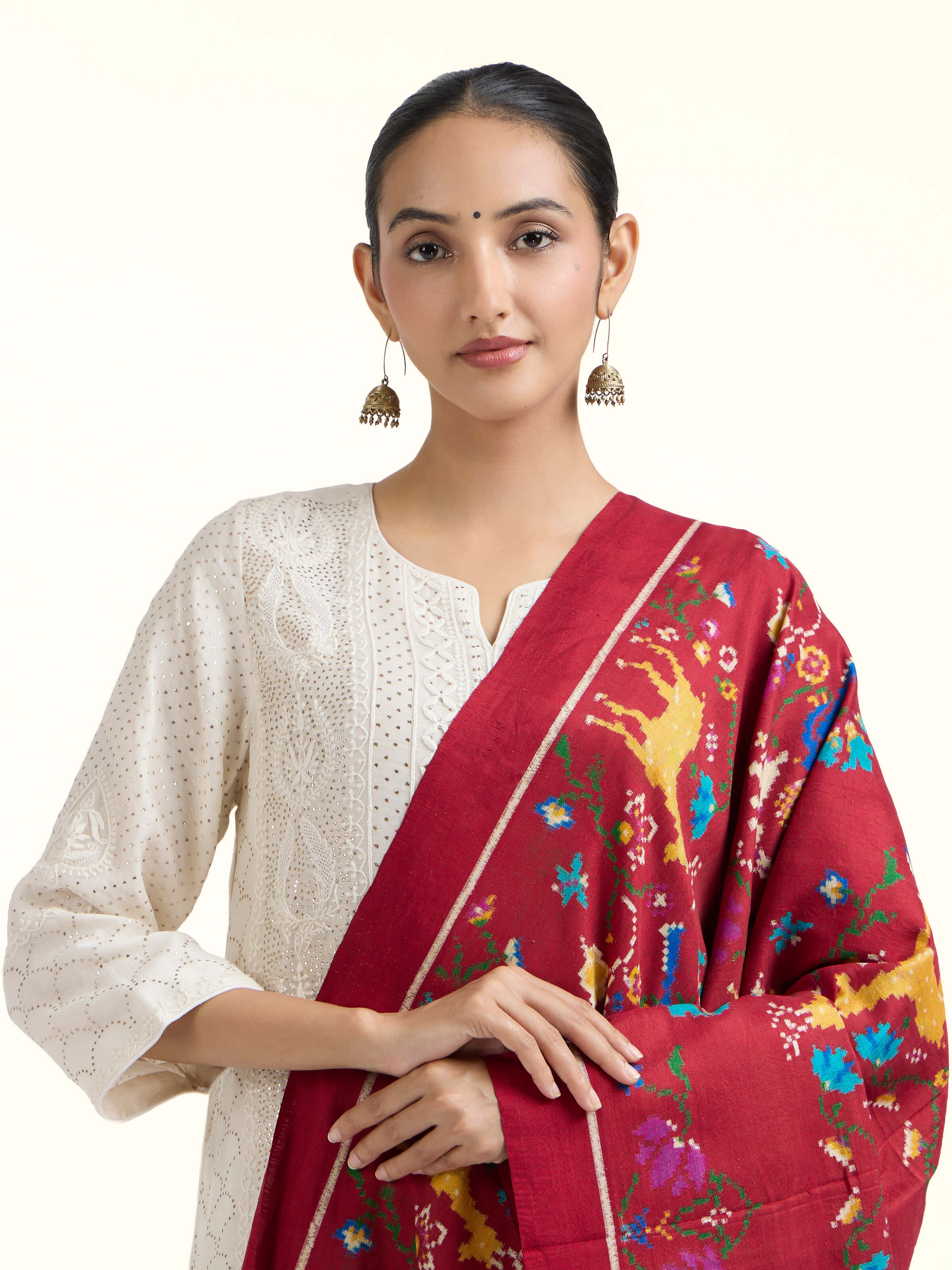 Patan Patola Handloom Silk Dupatta