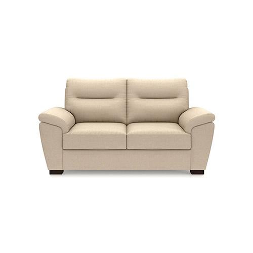Adelaide Essential 2 Seater Fabric Sofa in Pearl Colour