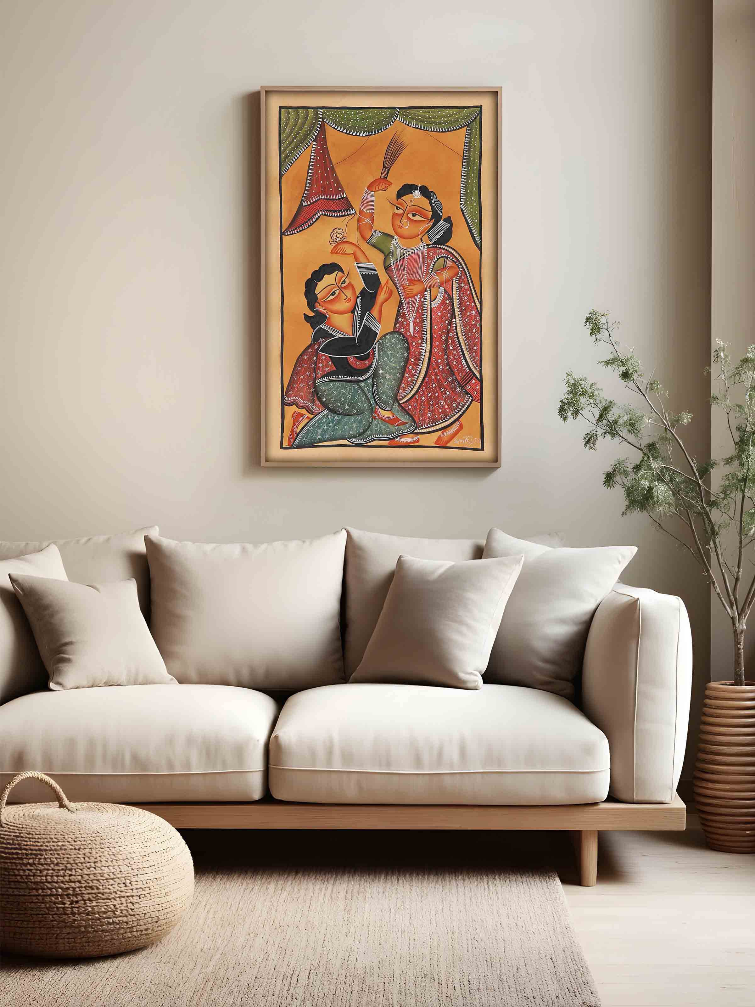 Babu Culture Kalighat Painting