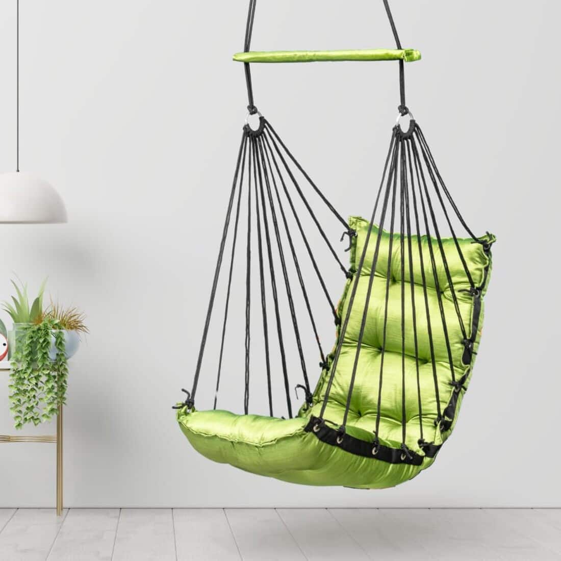 Swingzy Premium Hanging Swing Chair for Kids and Adults Green