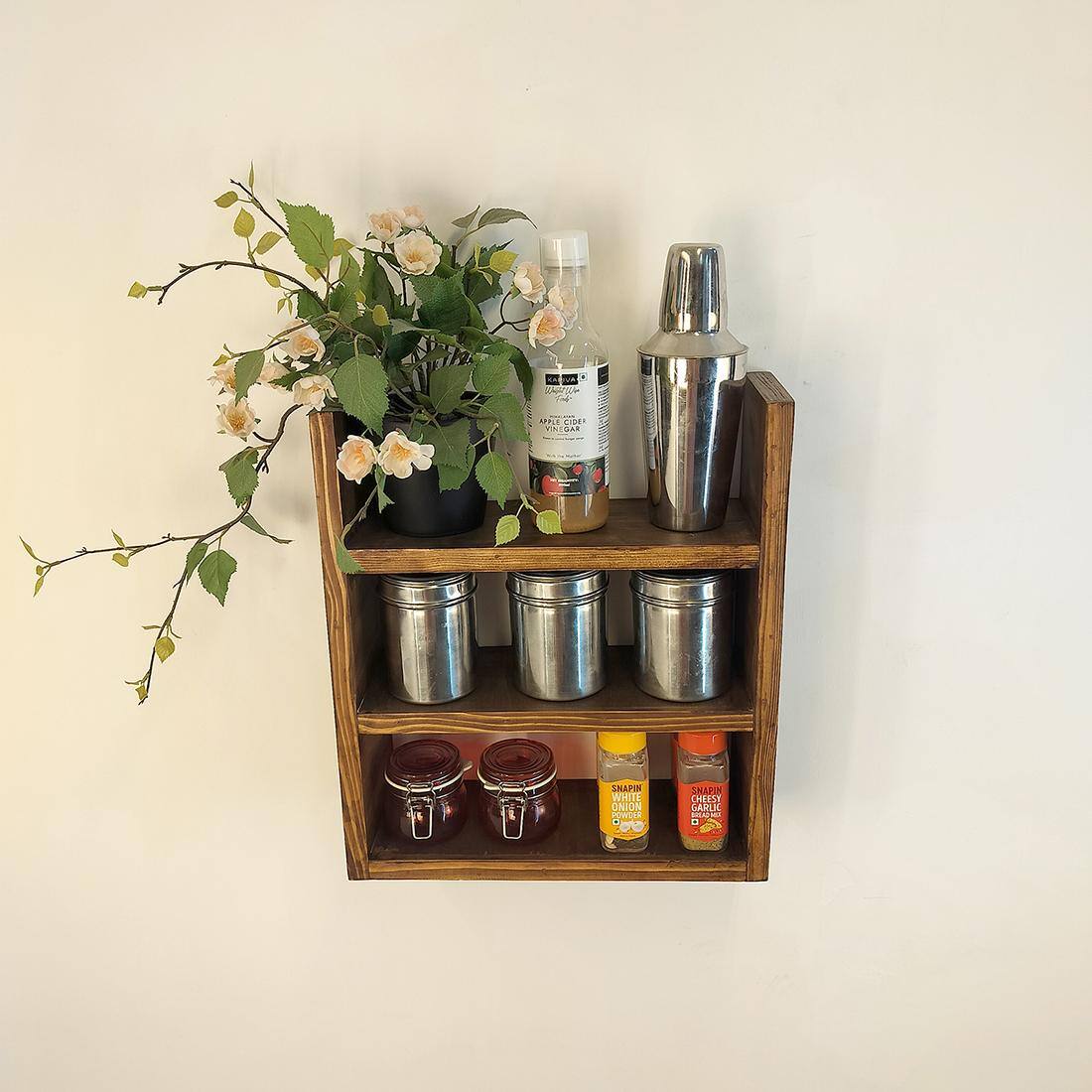 Emma Wooden Kitchen Storage Rack