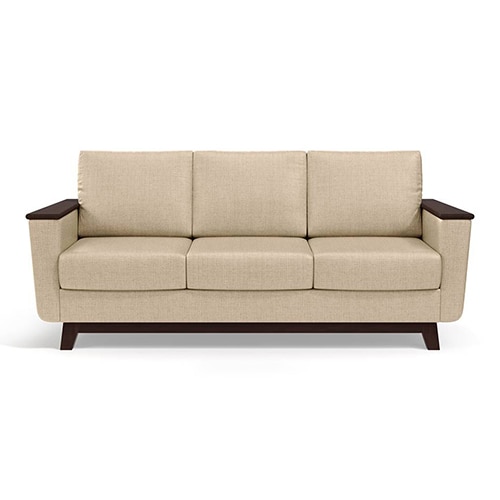 Corby Sofa Set (Colour: Pearl White, Seater: 3+2+1)