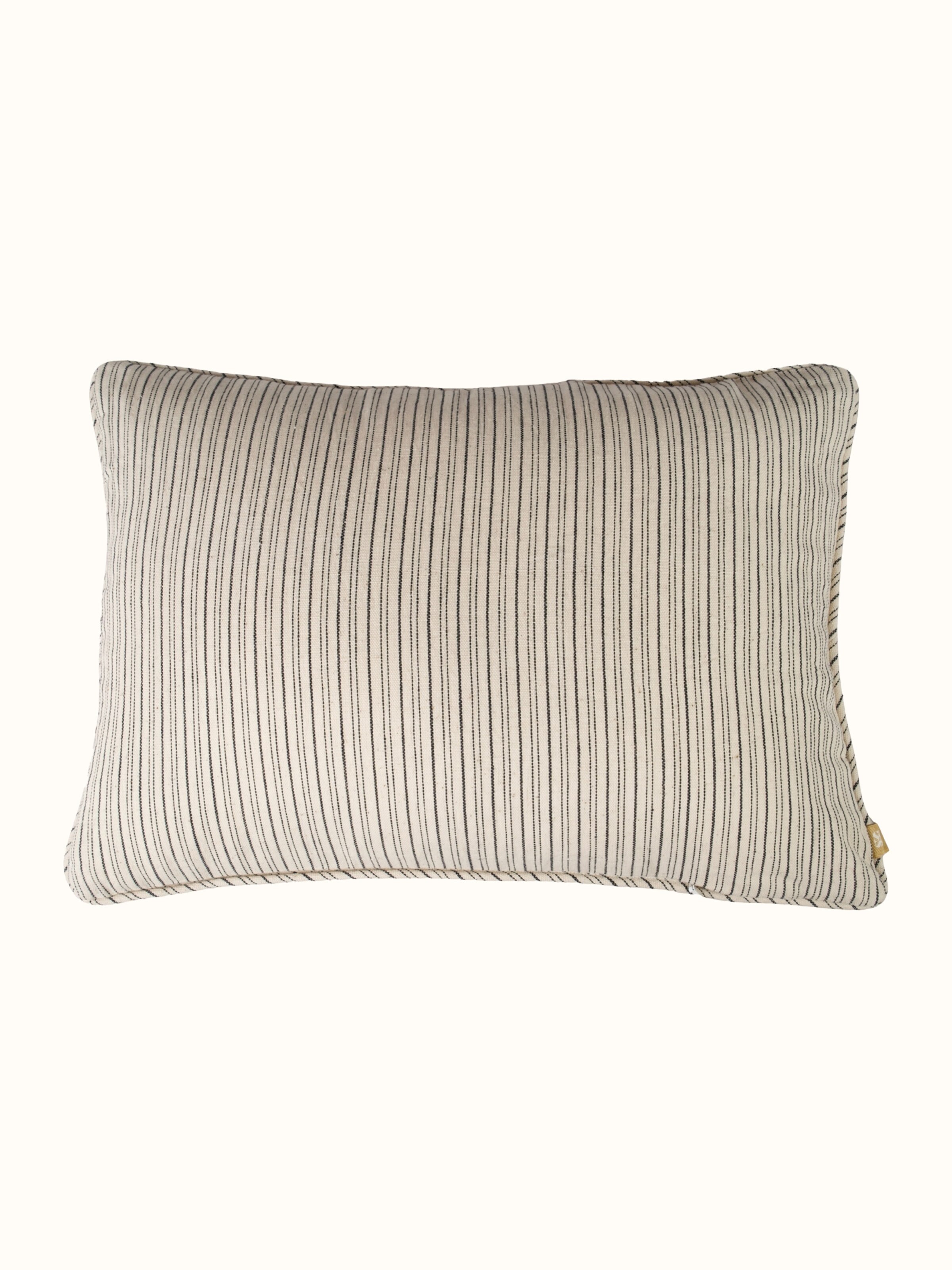 Folk Geo Hand Embroidered Patch Pattern Cushion Cover