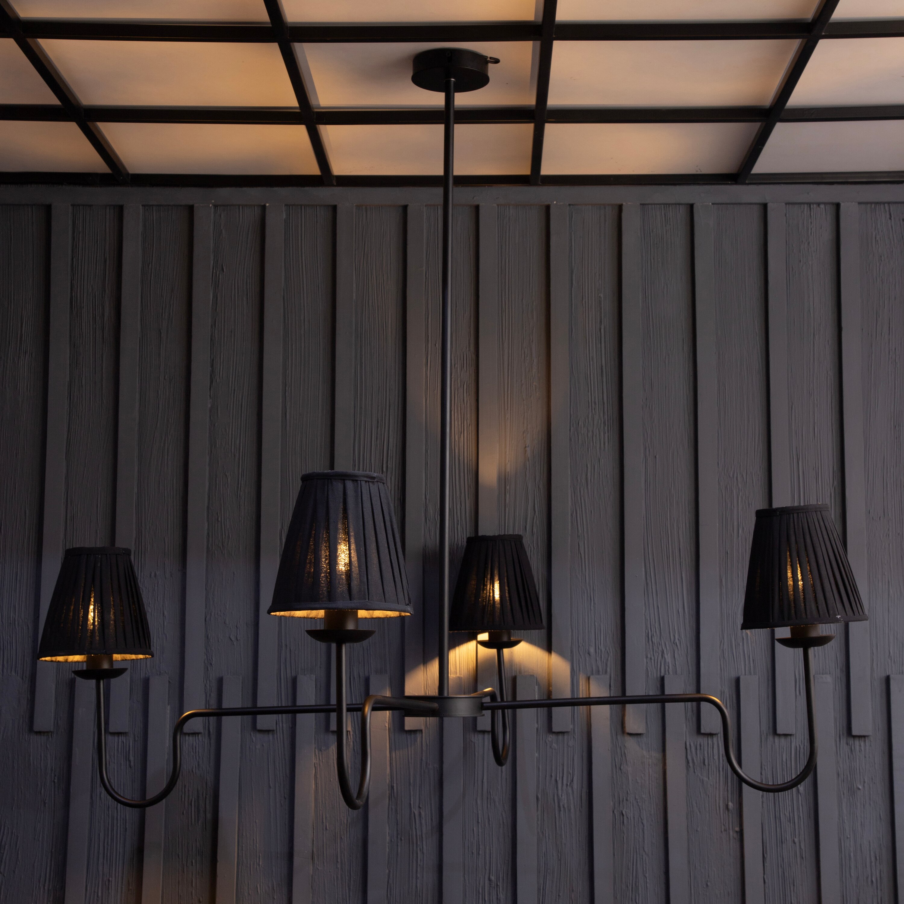 Lombard Black Chandelier By Shoppeefry