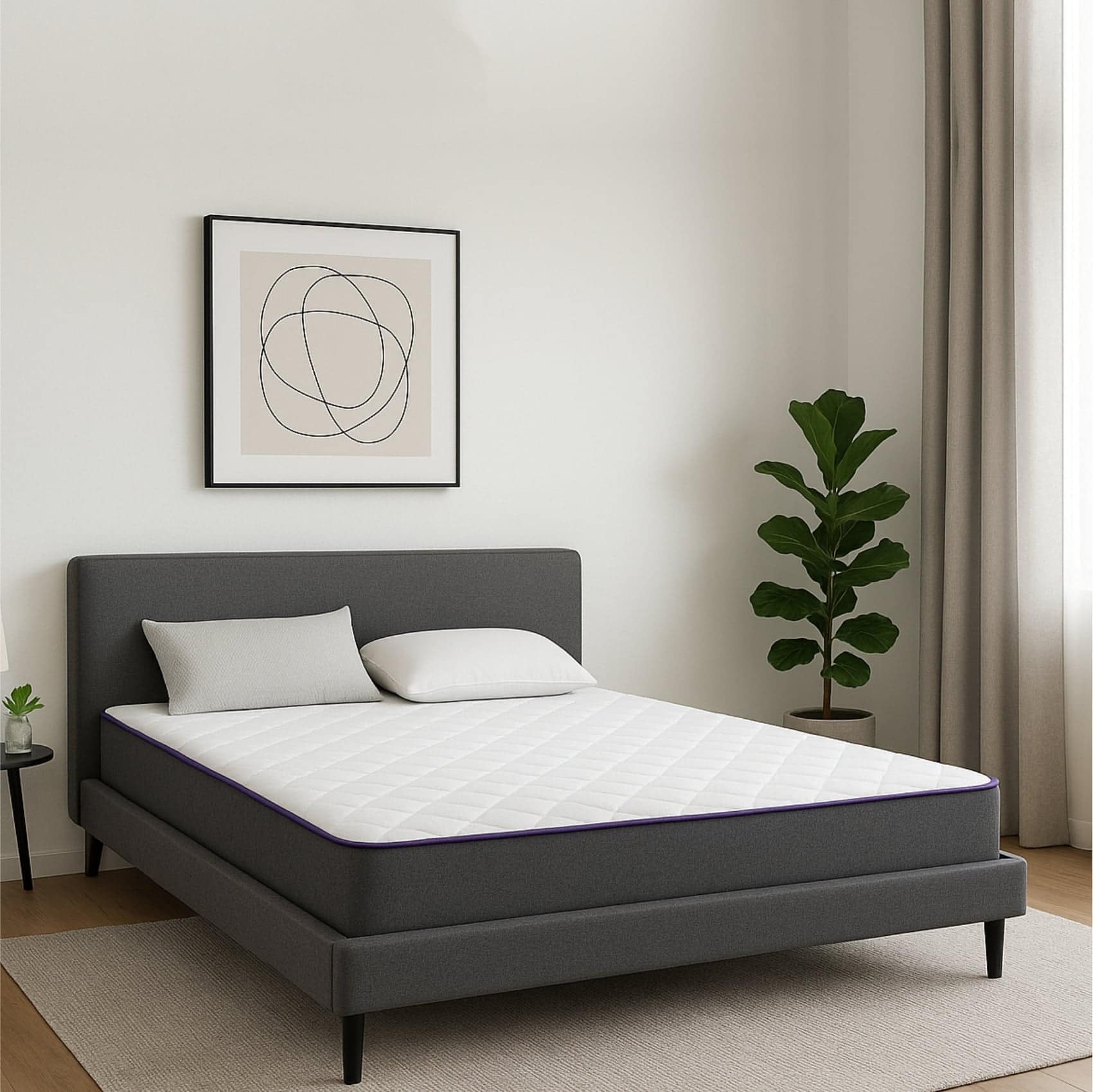 Orthopedic Dual Comfort - Hard & Soft High Resilience Foam Mattress - Sleep Spa