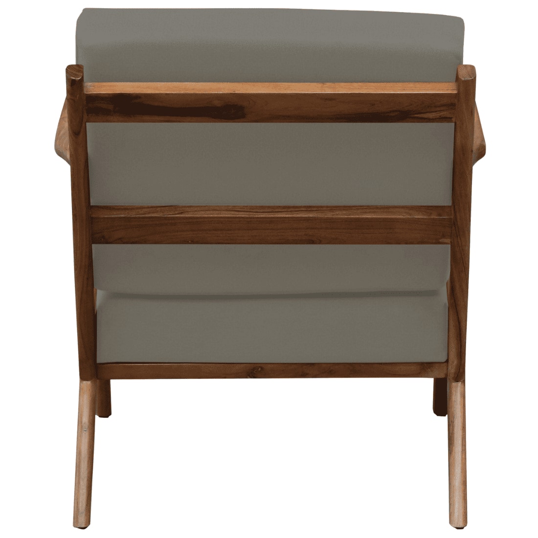 Zesta Grey Fabric Accent Chair