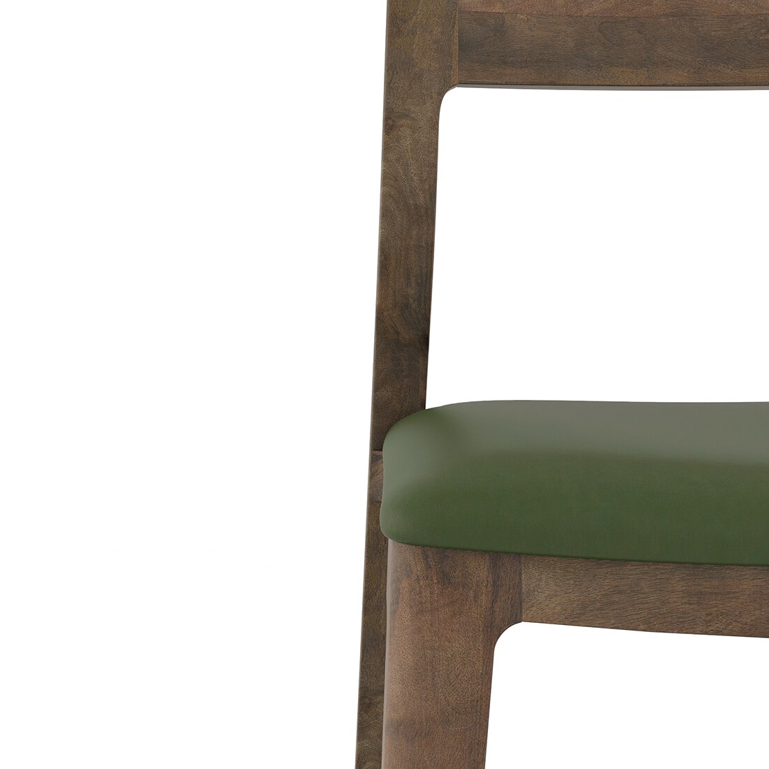 Aero Solid Wood 4 Seater Dining Table With Clarke Dining Chair