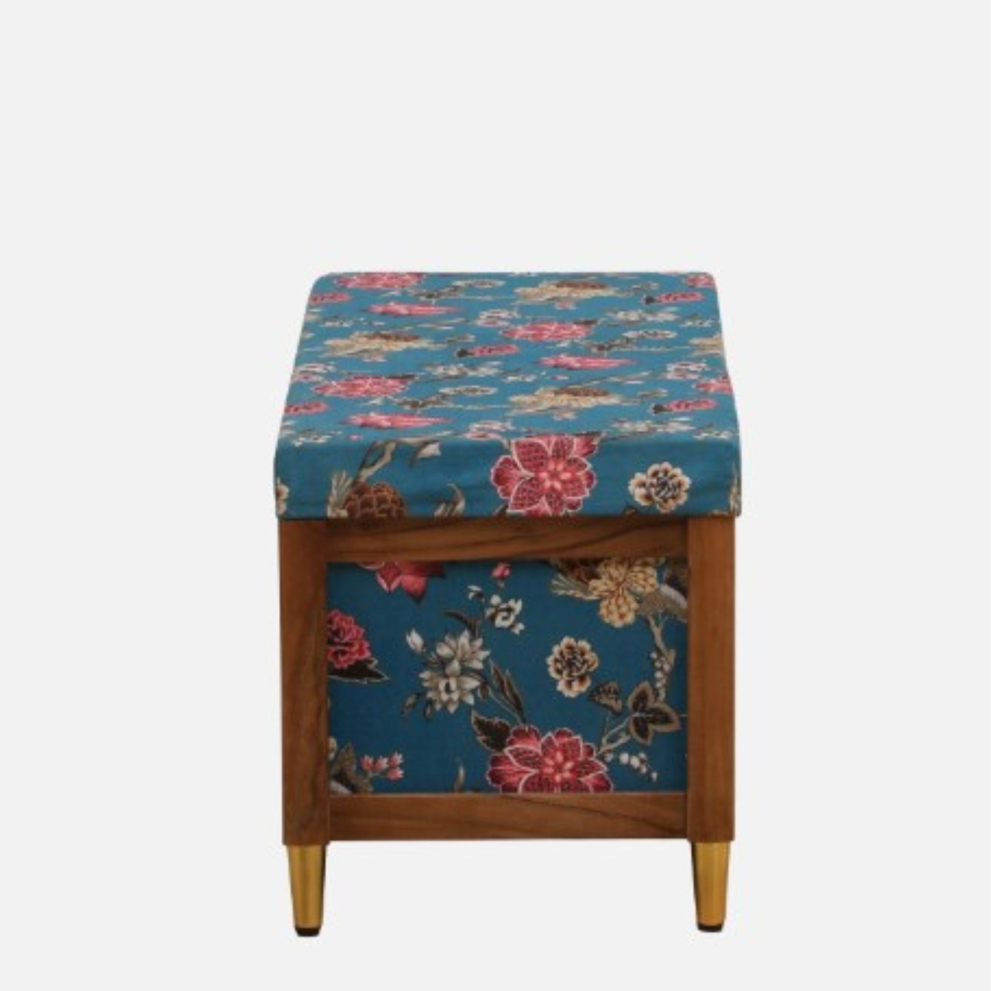 Harper Trunk In Turquoise Blue