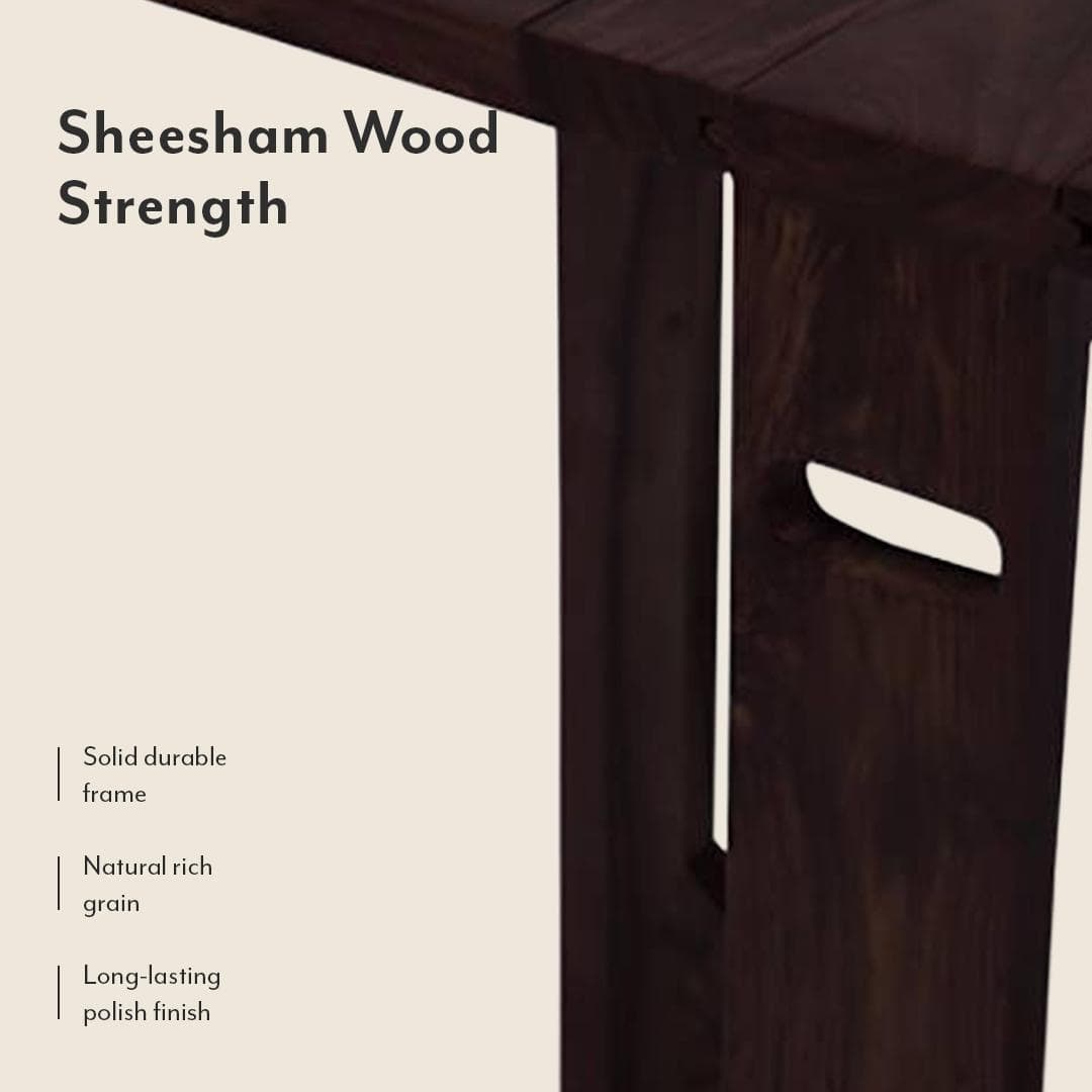 Danton Zella Solid Wood 6 Seater Dining Table With Set Of 6 Chairs