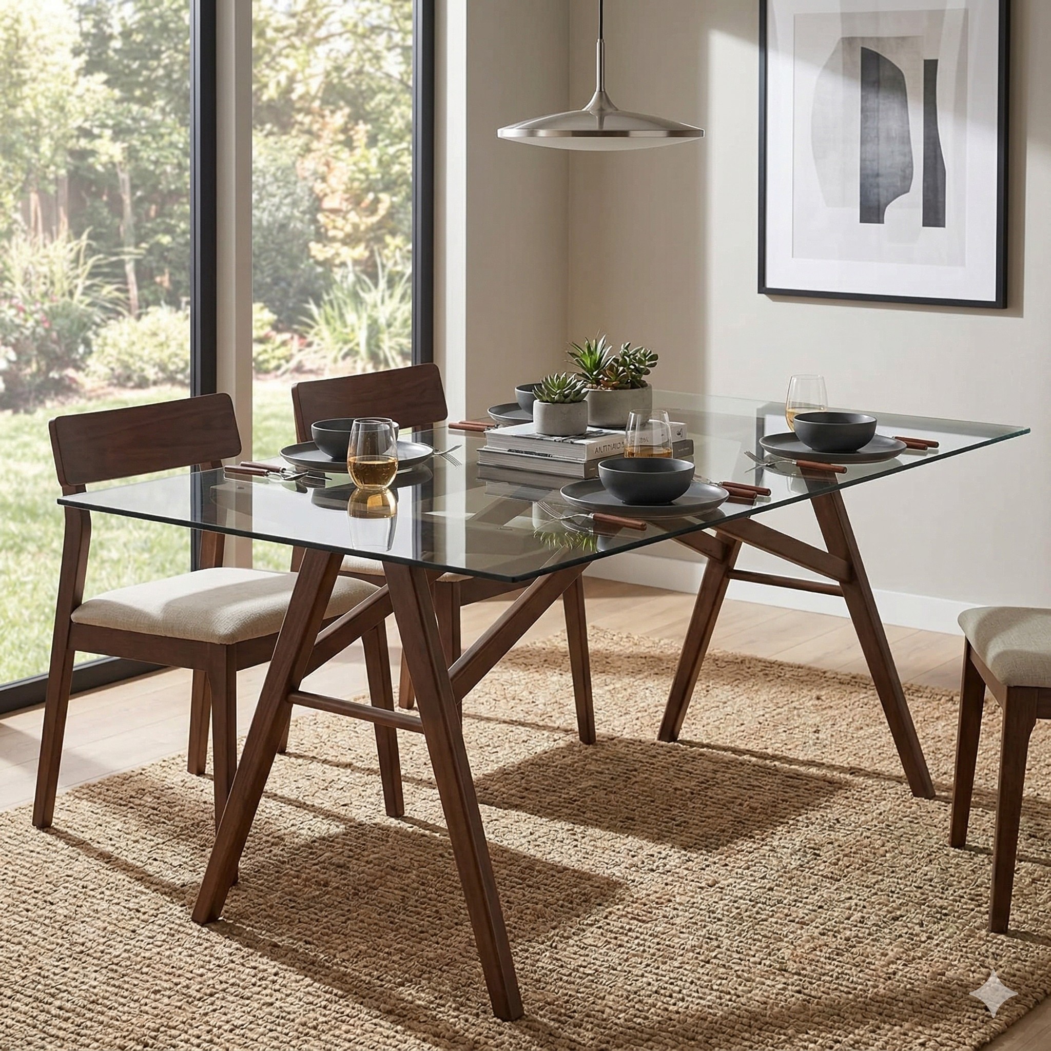 nestnordic Scandinavian Koen Dining Table Cocoa Finish-picture-16