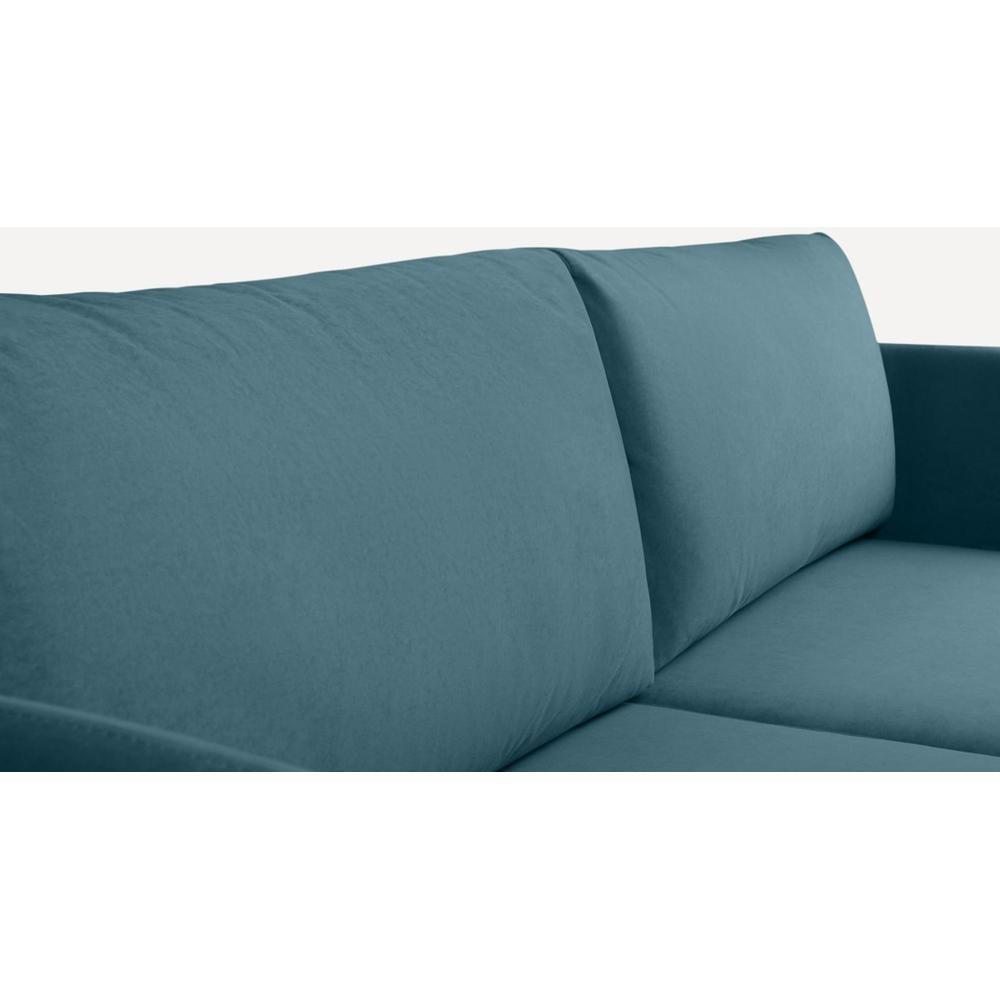 Vantella 3 Seater Fold Out Sofa Cum Bed In T Blue Colour