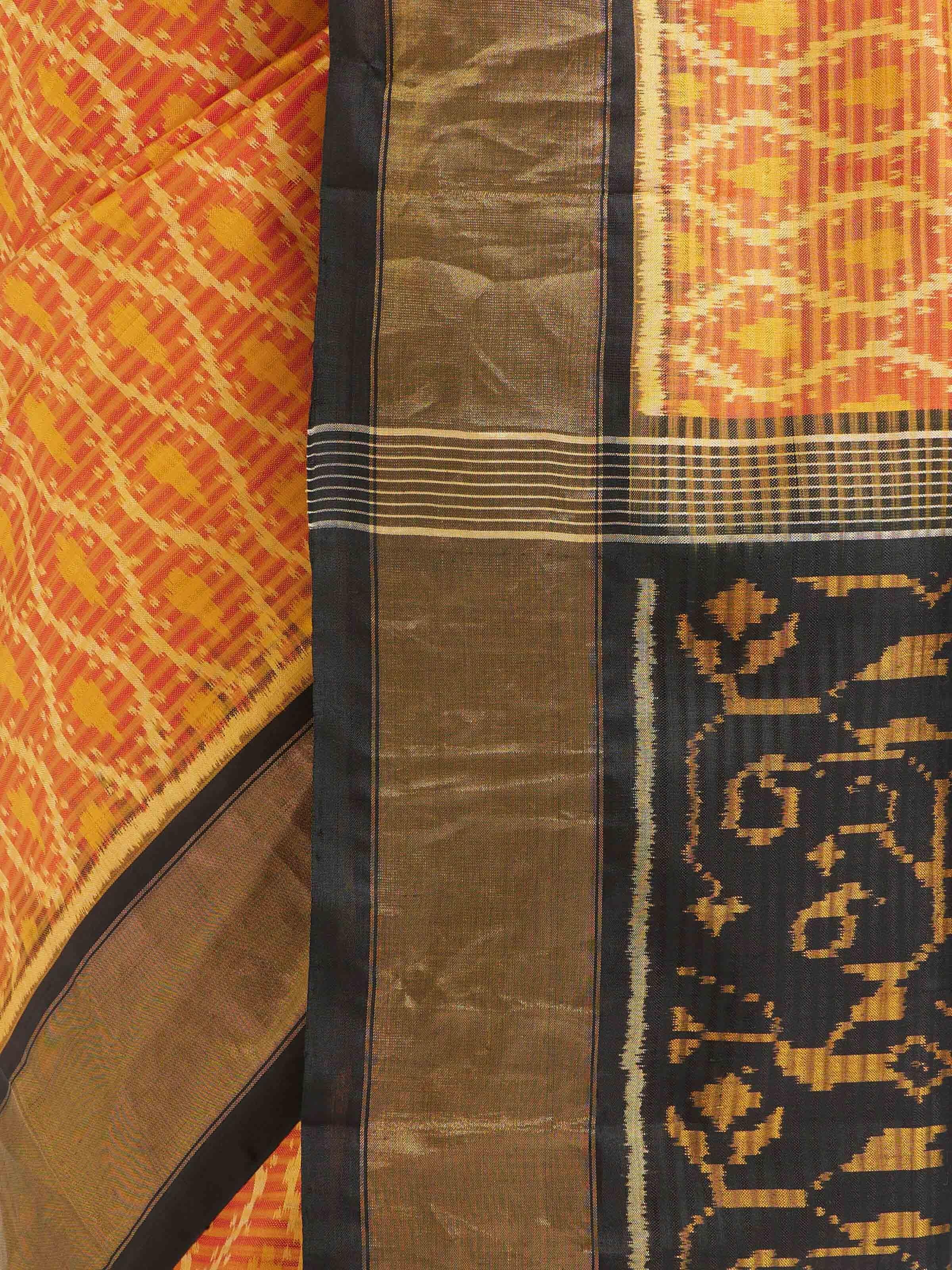 Rajkot Patola Ikat Saree