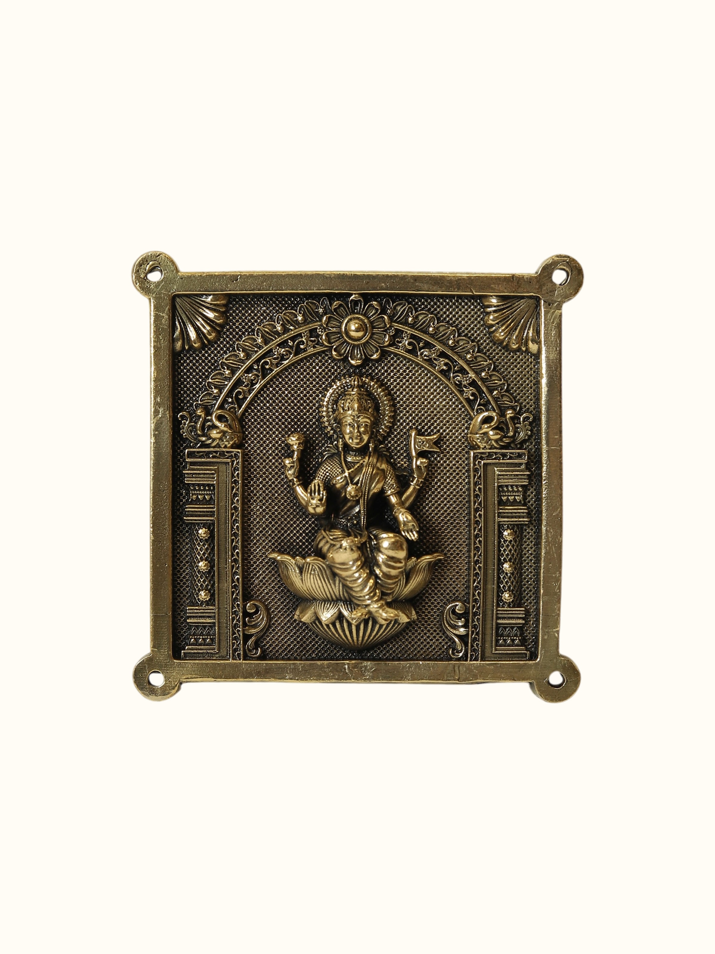 Ashtalakshmi Brass Wall Hanging