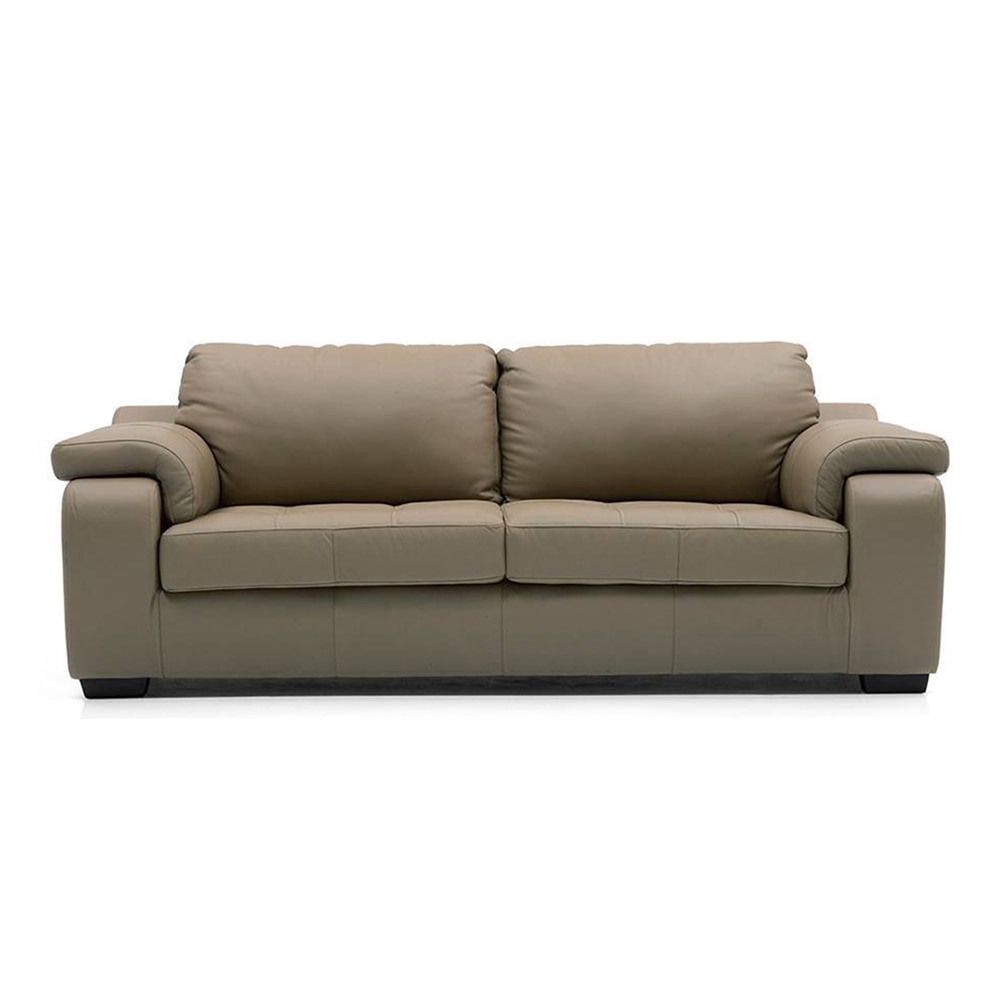 Trissino 3 Seater Leather Sofa in Cappuccino Colour