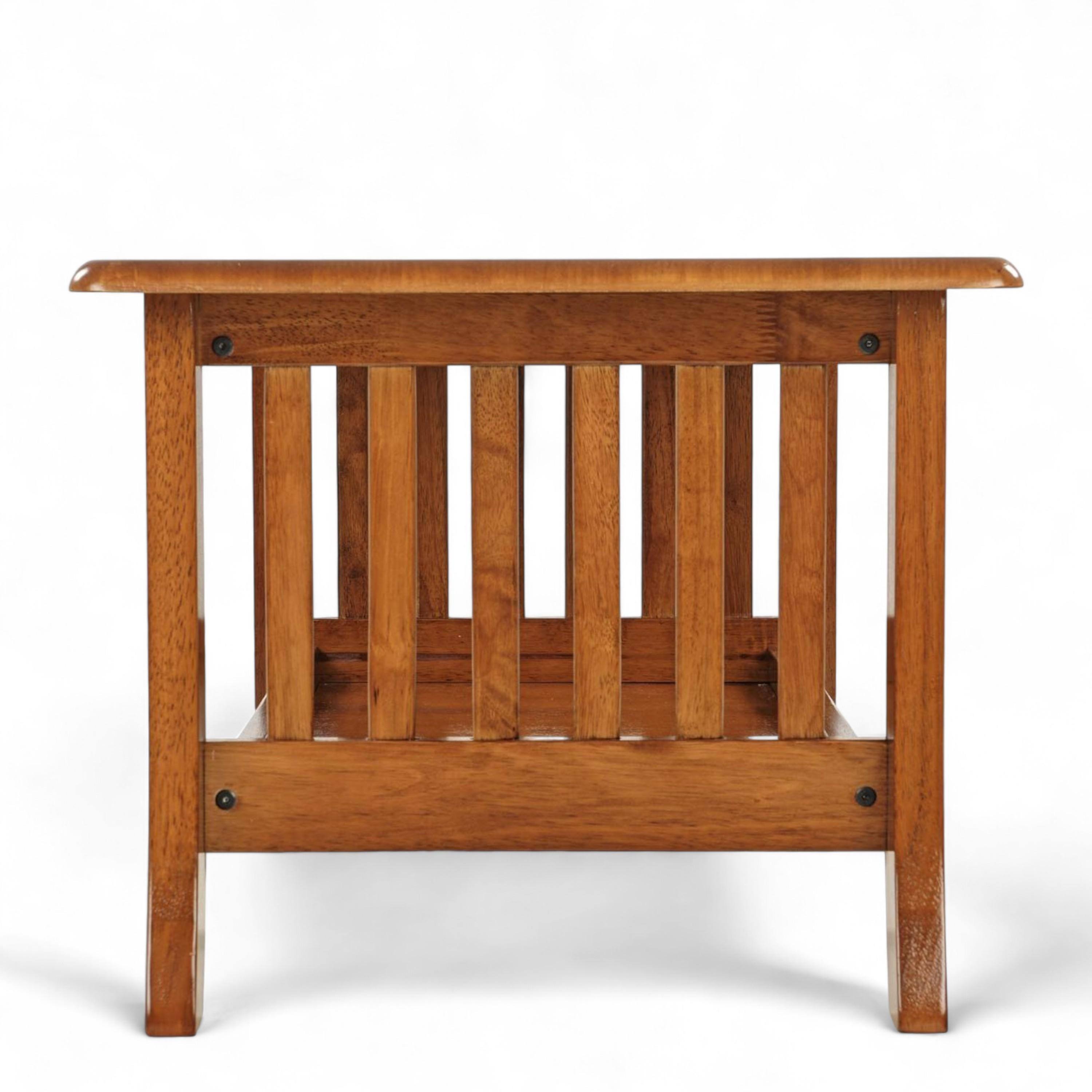 Blairs Sheesham Wood Accent Rectangle Coffee Table In Pine Finish