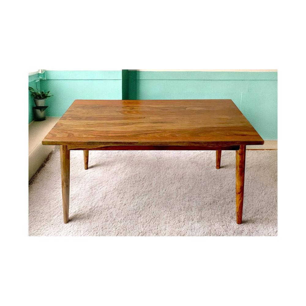 Oakmont Sheesham Wood Dining Table In Teak Finish