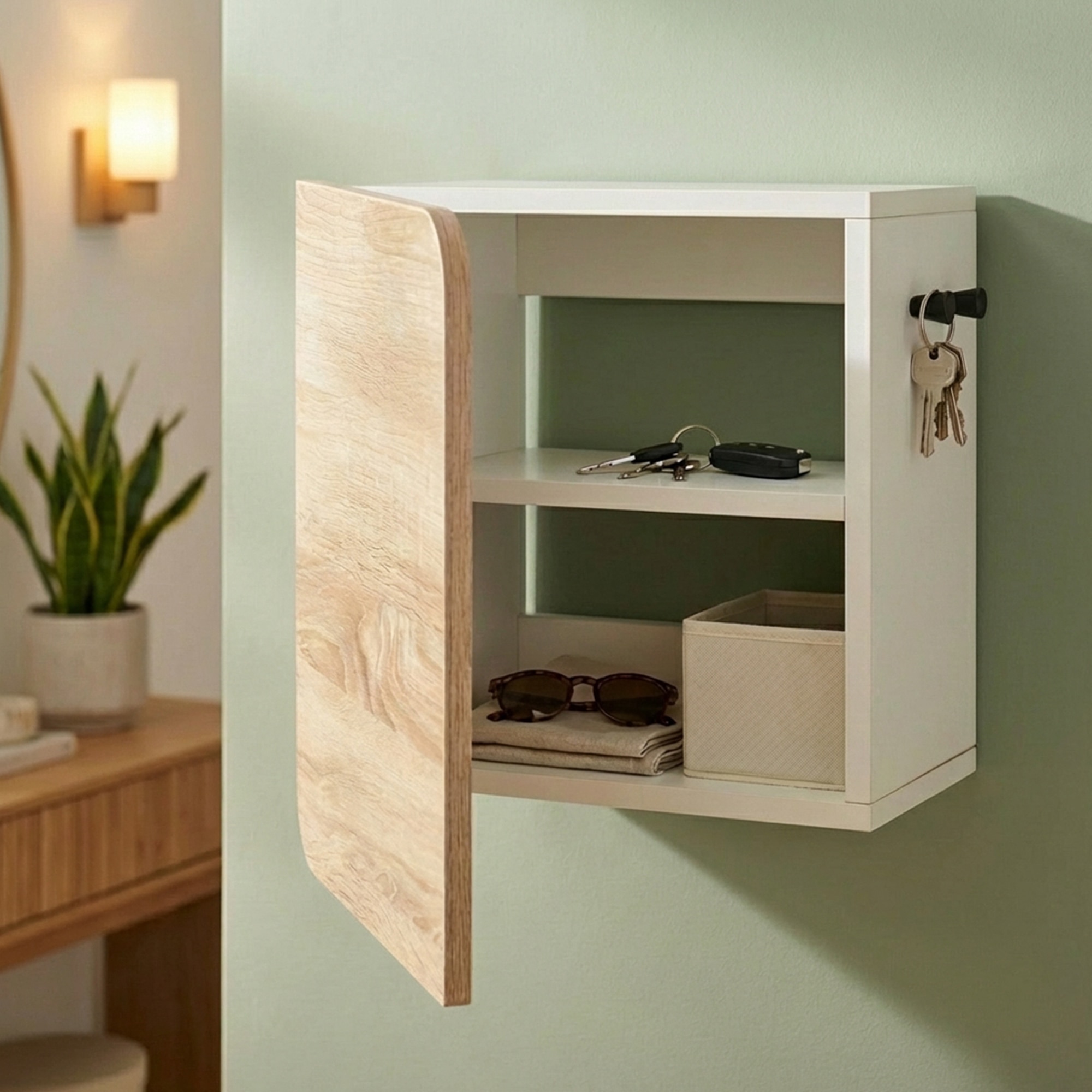 Alfa Multipurpose Wall Mounted Storage Cabinet