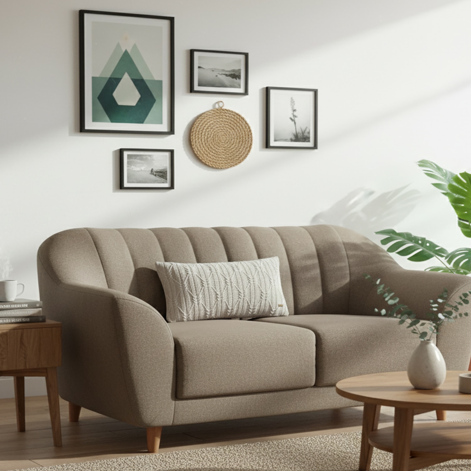 Holly Nimbus Cloud Decorative Cushion Cover 12X20 Inches - Pluchi