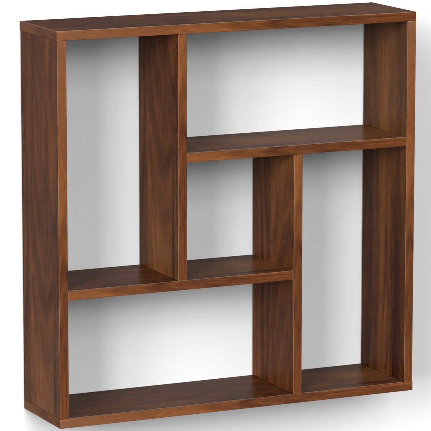 Javis Engineered Wood Wall In Brown Maple Finish