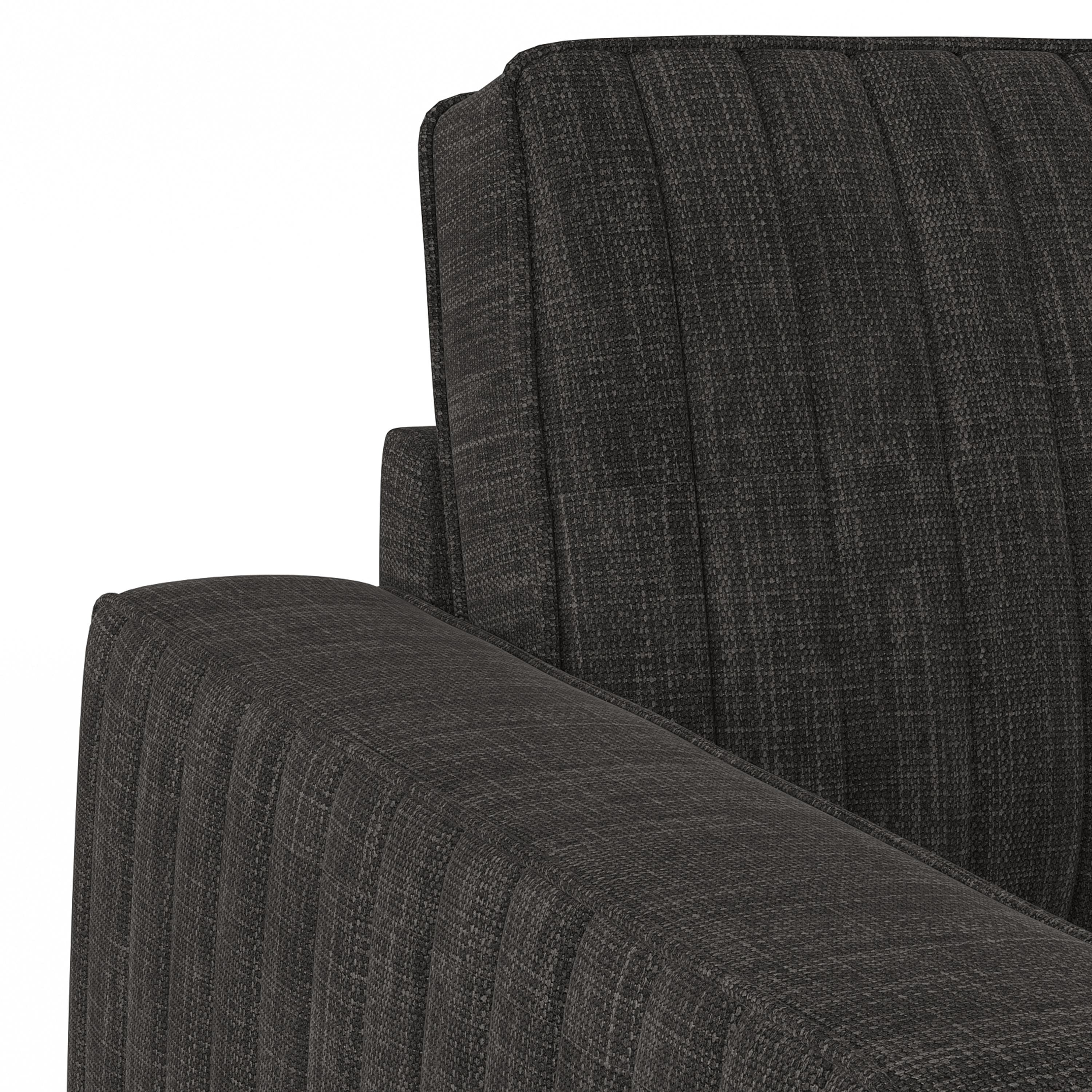Apollo Neo 2 Seater Fabric Sofa in Graphite Grey Colour (Back Height : Regular, Cushion Type : Soft)