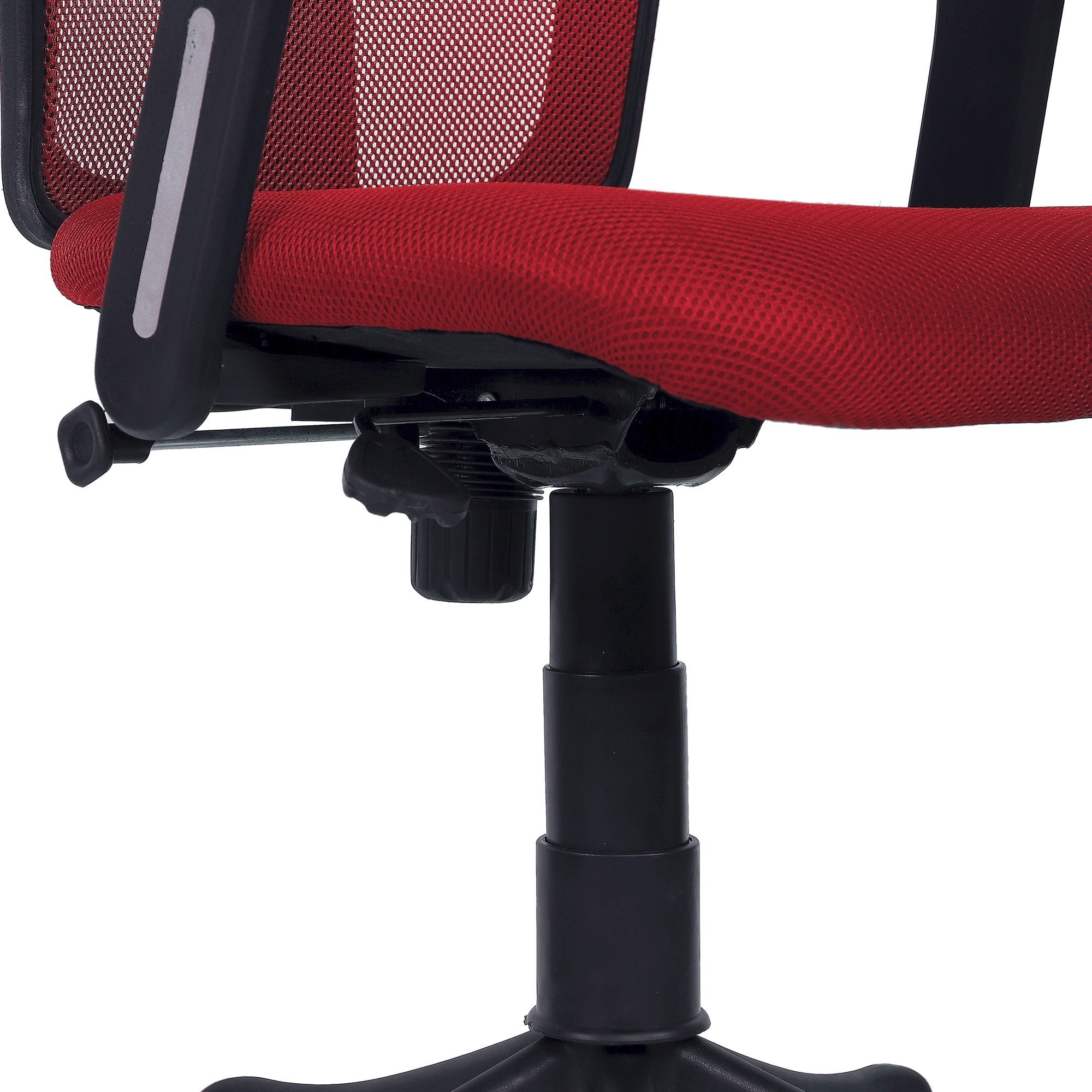 Eexcaeal Mid Back Ergonomic Chair in Red Colour