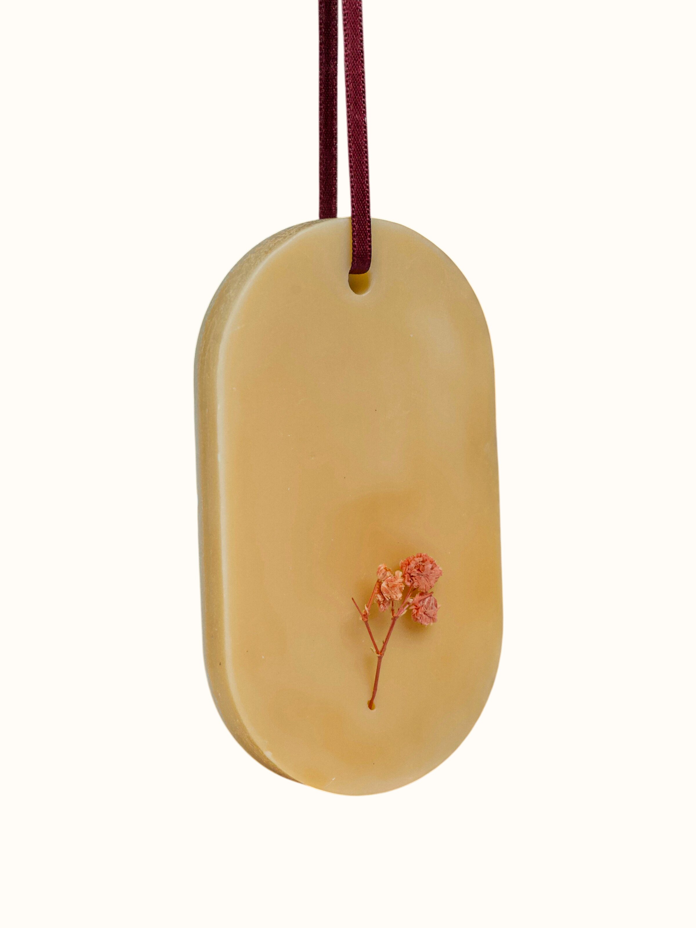 Side-angle view of the Audh Oudh Soya Wax Tablet (2 Pcs)
