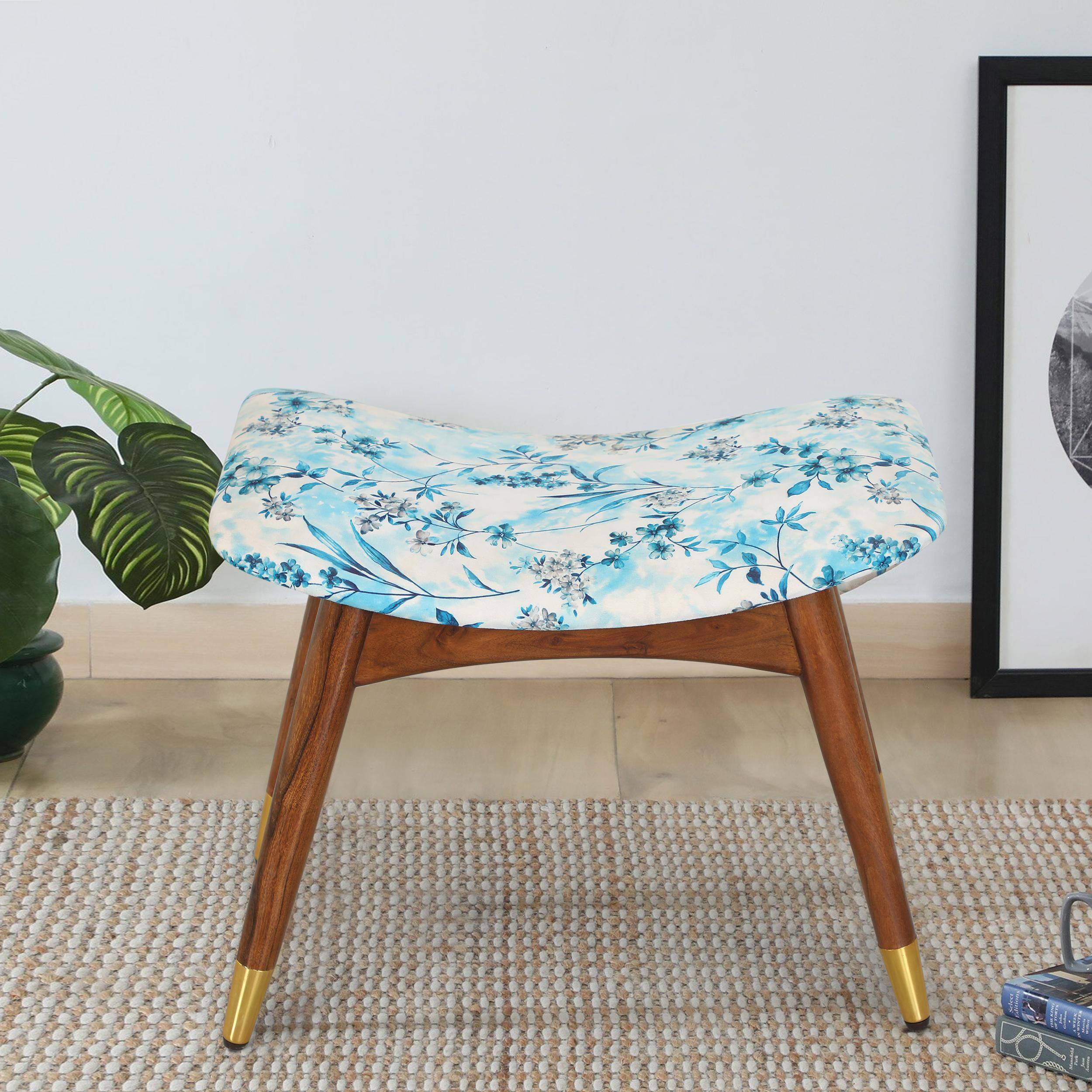 Zuno Solid Green Seating Stool