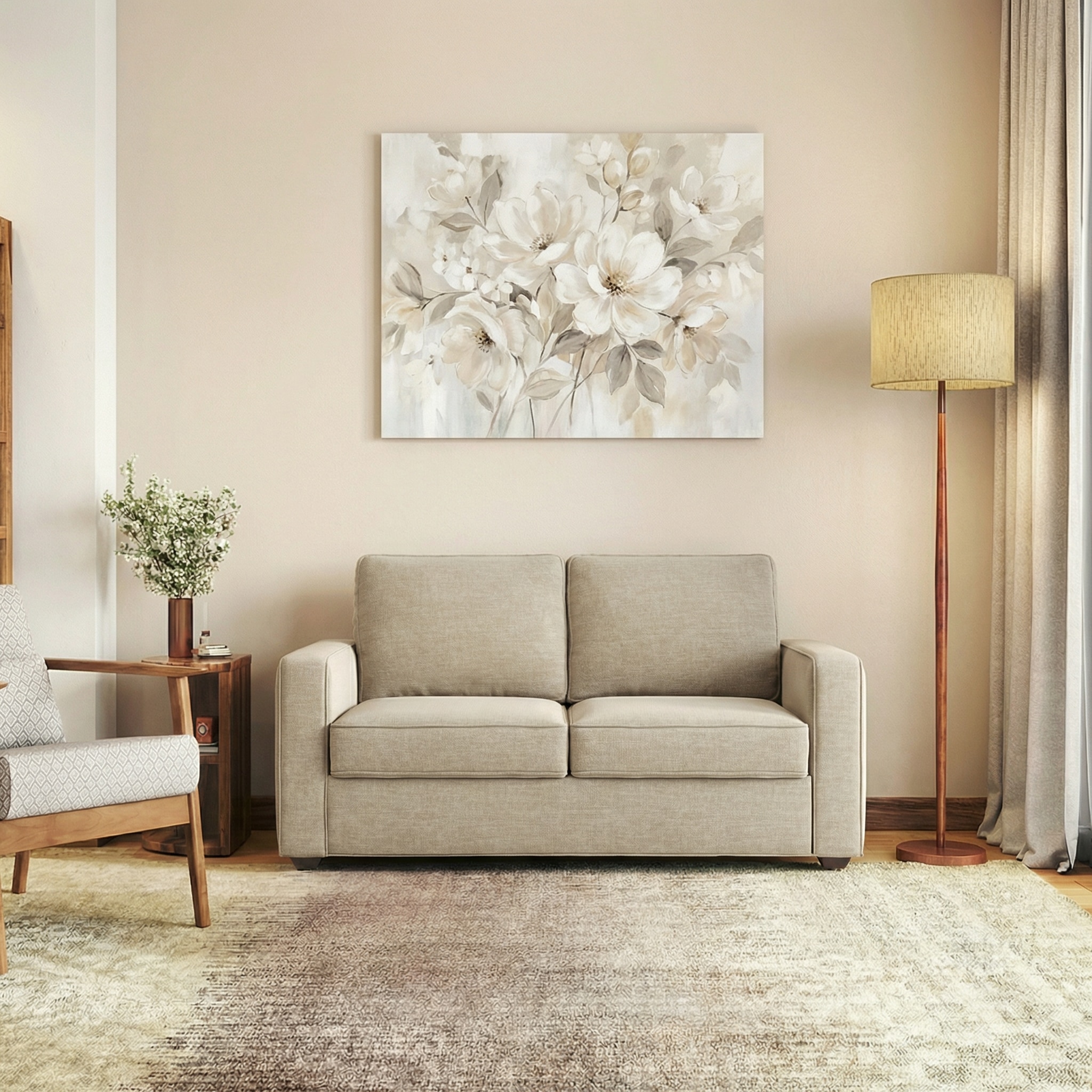 Apollo Sofa Set (Colour : Oyster Beige, Sofa Size : Compact, Cushion Type : Soft, Sofa Type : Regular,Seating Capacity : 2 Seater, Back Type : Regular, Back Height : Regular)-image-32