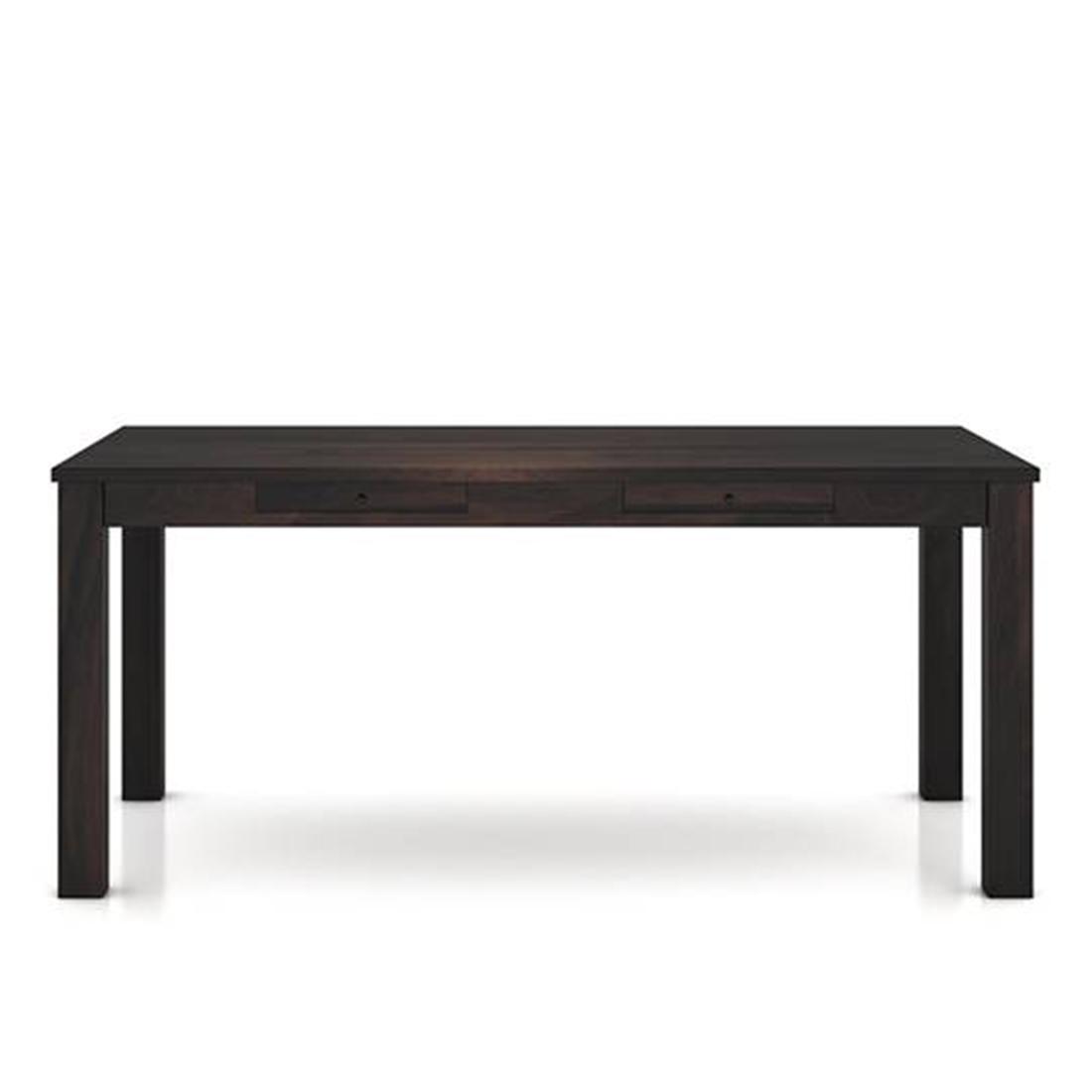 Arabia Xl Storage- Oribi 6 Seater Dining Table Set (Colour- Wheat Brown , Finish- Mahogany)