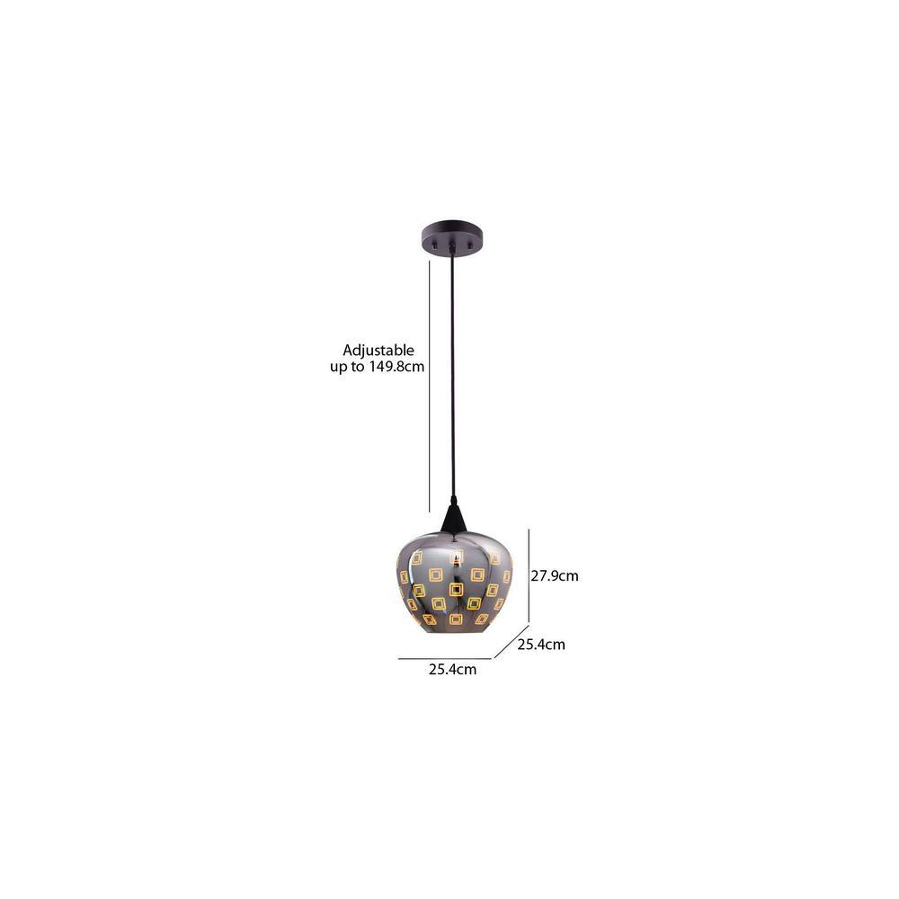 Dayton patterened Drop shape Pendant