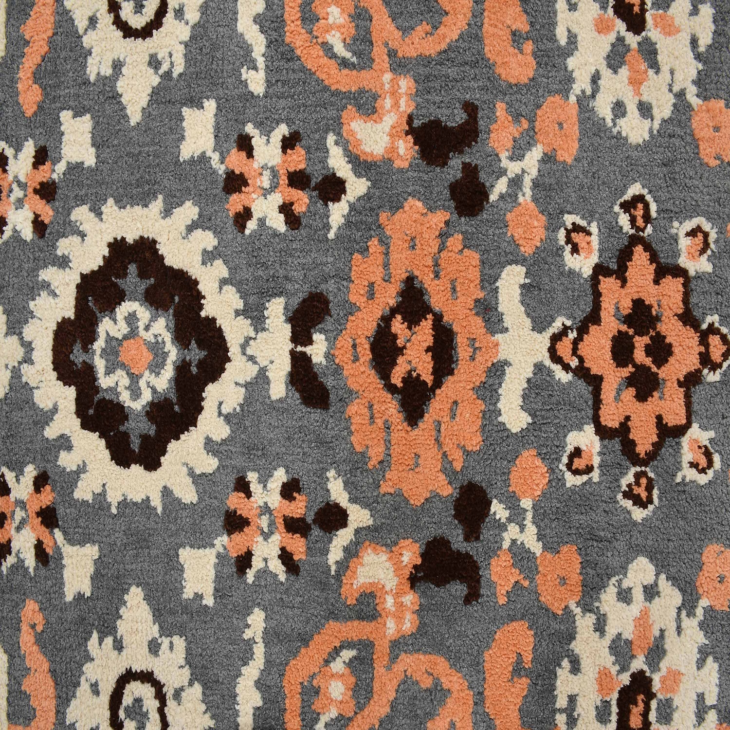 Multicolor Traditional Machine Made Polyester 3 X 5 Feet Carpet