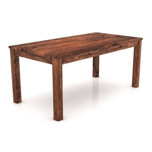 Arabia Xl Storage 6 Seater Dining Table In Teak Finish