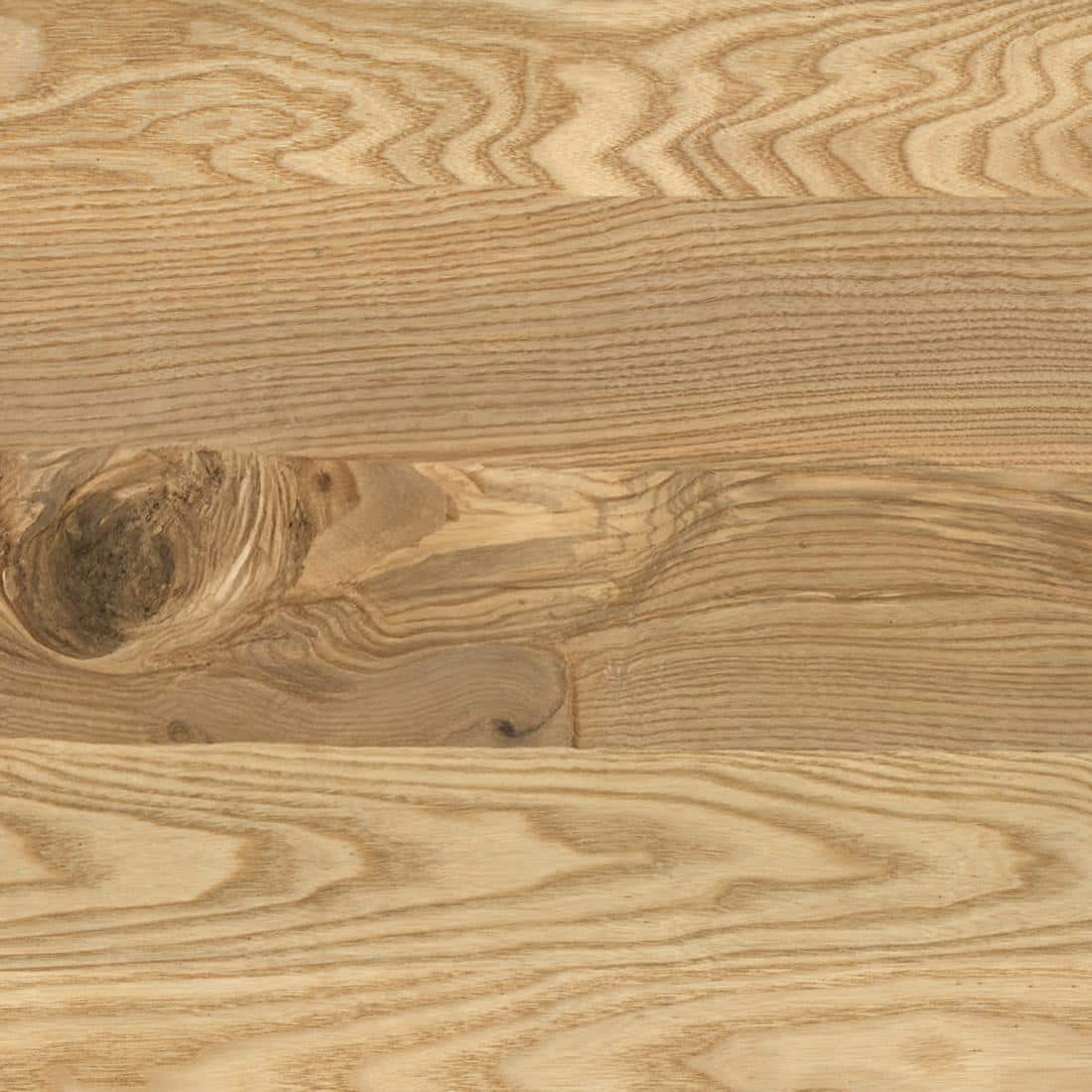 Faye Solid Wood Bookshelf In Natural White Ash Finish