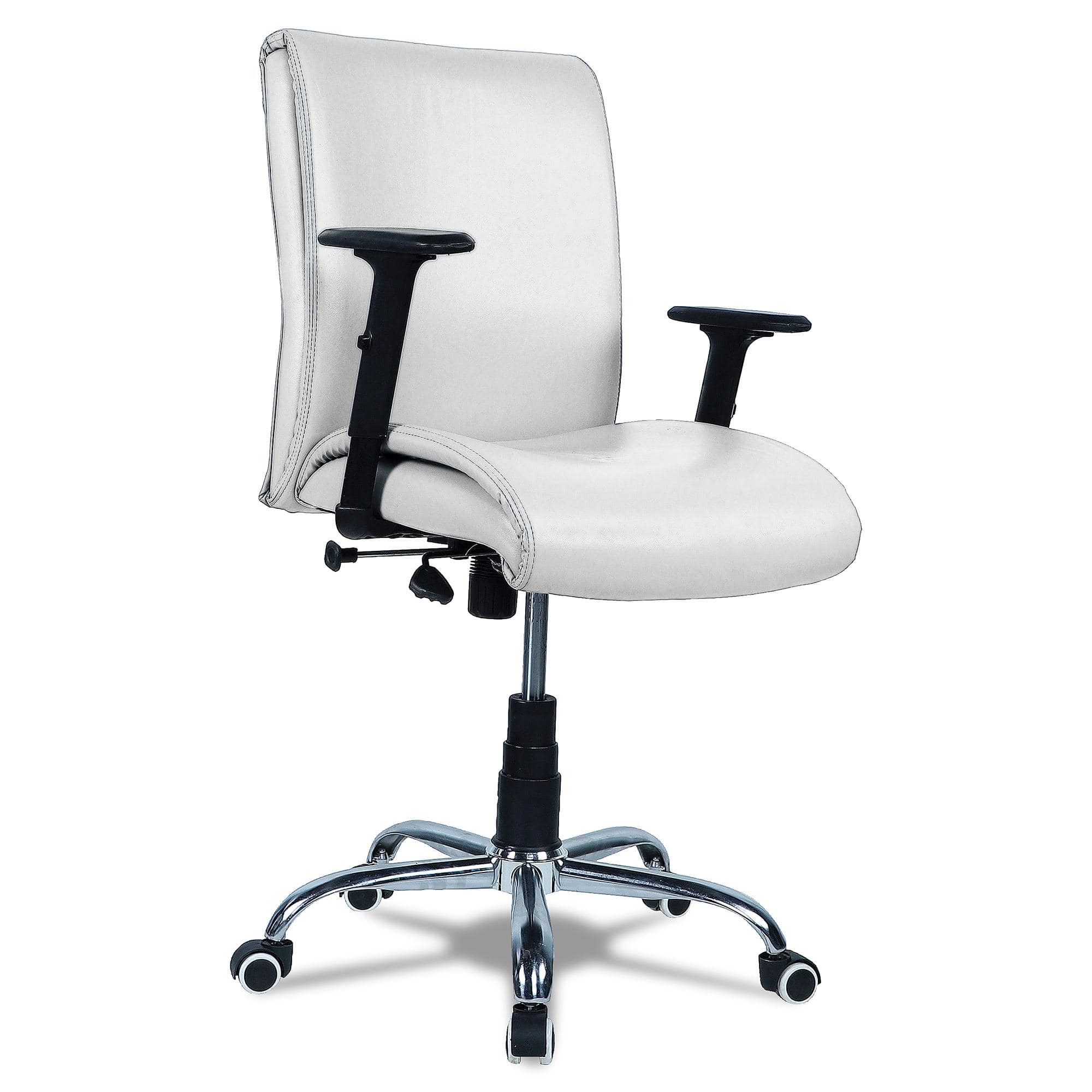 Teaauras High Back Executive Chair in White Colour