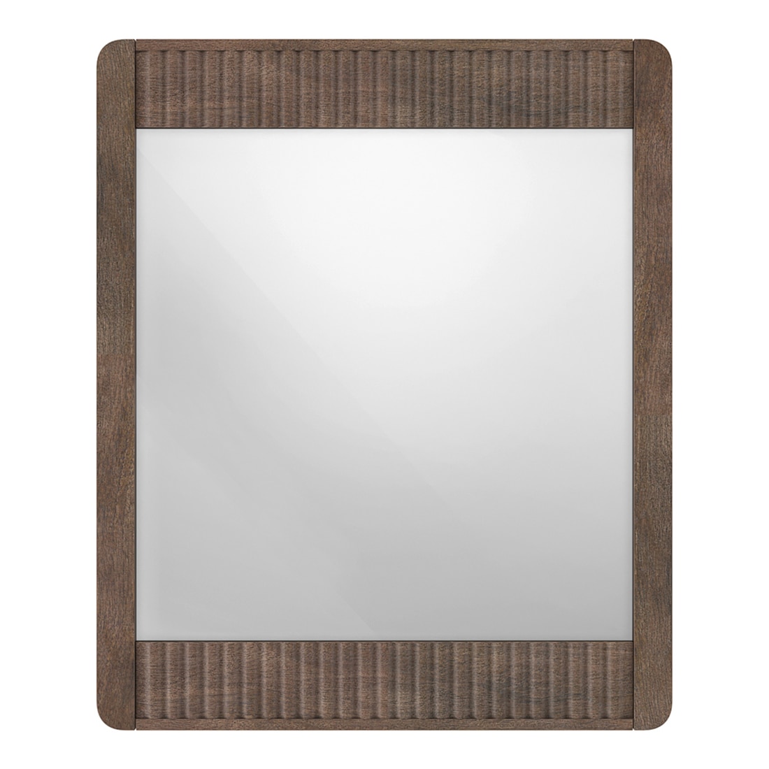 Toledo Solid wood Mirror Frame In Danish Walnut Finish