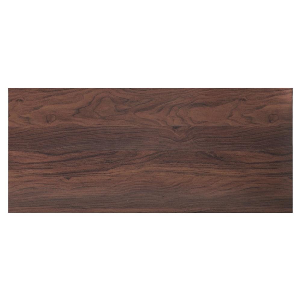 Nikki Queen Size Bed In Walnut Finish