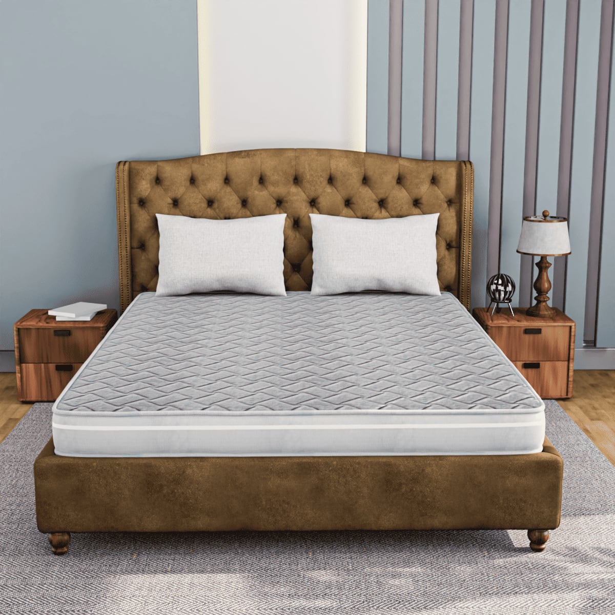 Drilled Air Cool Luxury Bond Latex King Mattress 75 X 72 6 Inches