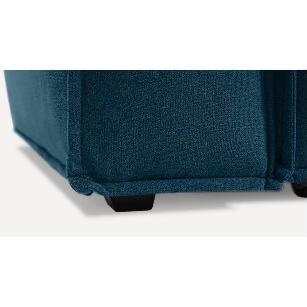 Skult 3 Pull Out Sofa Cum Bed In T Blue Colour