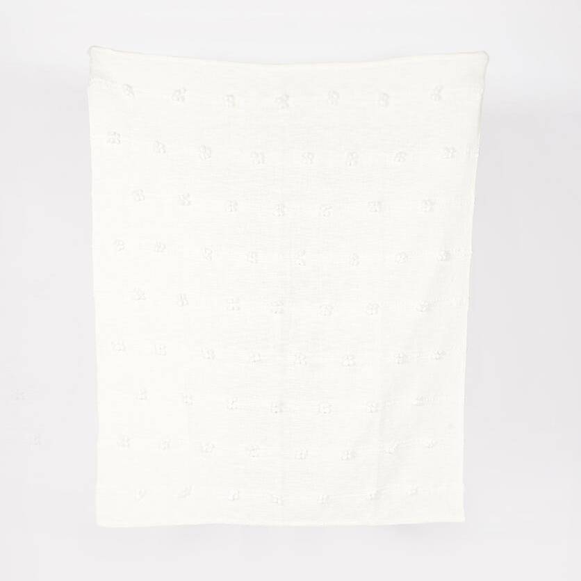 Cotton Flower Handwoven Throw