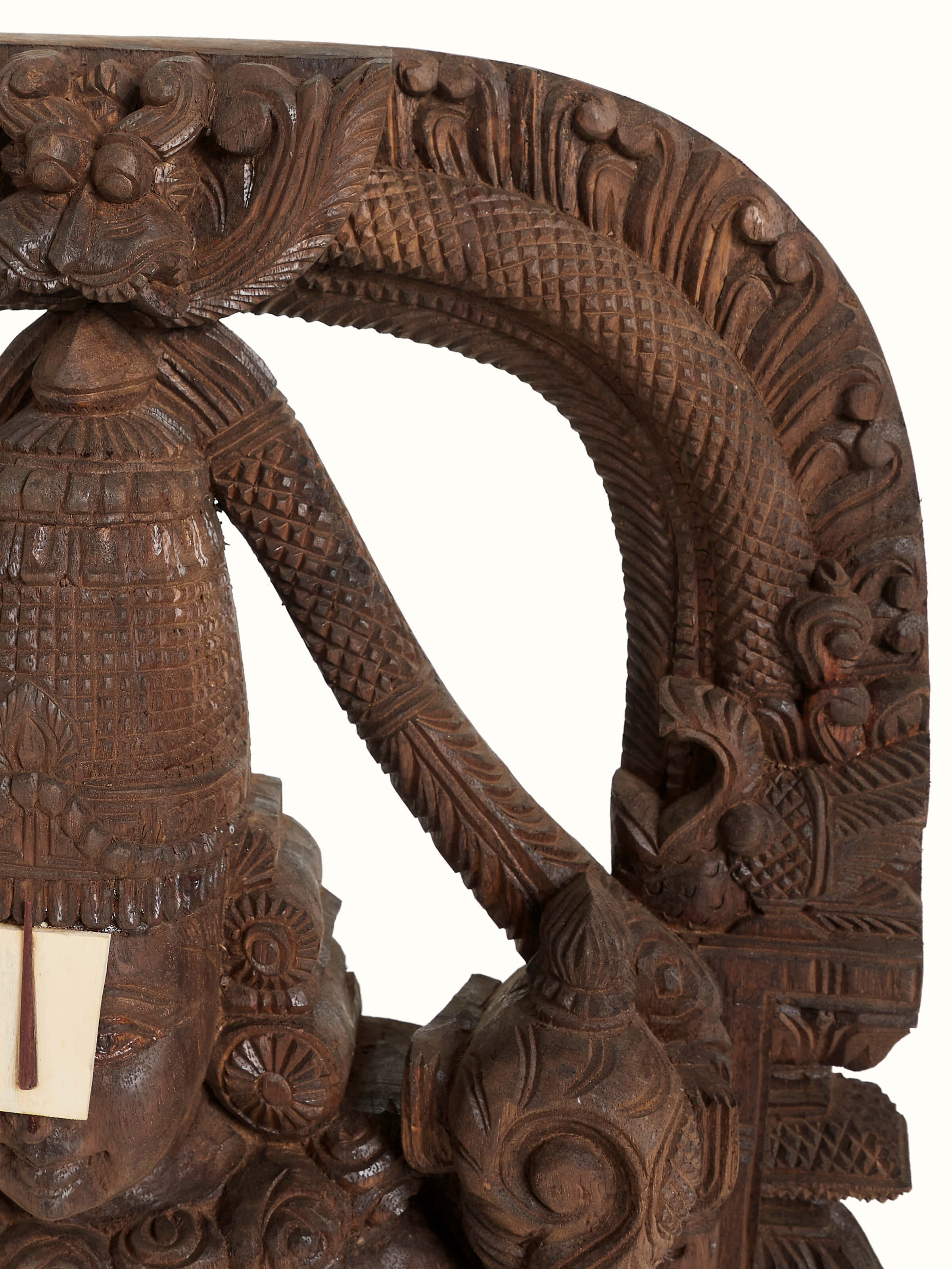 Wood Carved Balaji Idol
